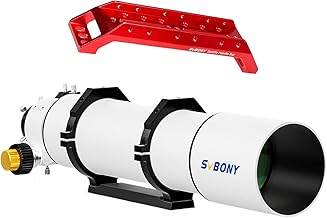 SVBONY SV48P Telescope for Adults high Powered, 102mm Large Aperture F6.5 Refractor OTA Bundle with SV211 203mm Handle Bar, Mount Bracket, Astronomical Telescope for Deep Sky Observation 1