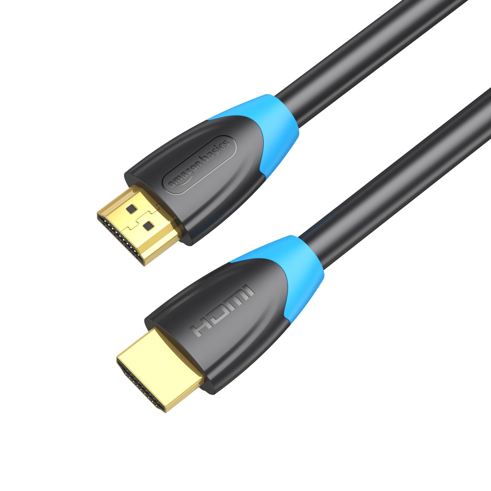 AmazonBasics HDMI Cable, High Speed, Supports 3D, 4K@60Hz, ARC and CEC Extension, Gold-Plated Connectors, Compatible with TV, Set-Top Box, Gaming Consoles, Blu-Ray (1 Metre) 1