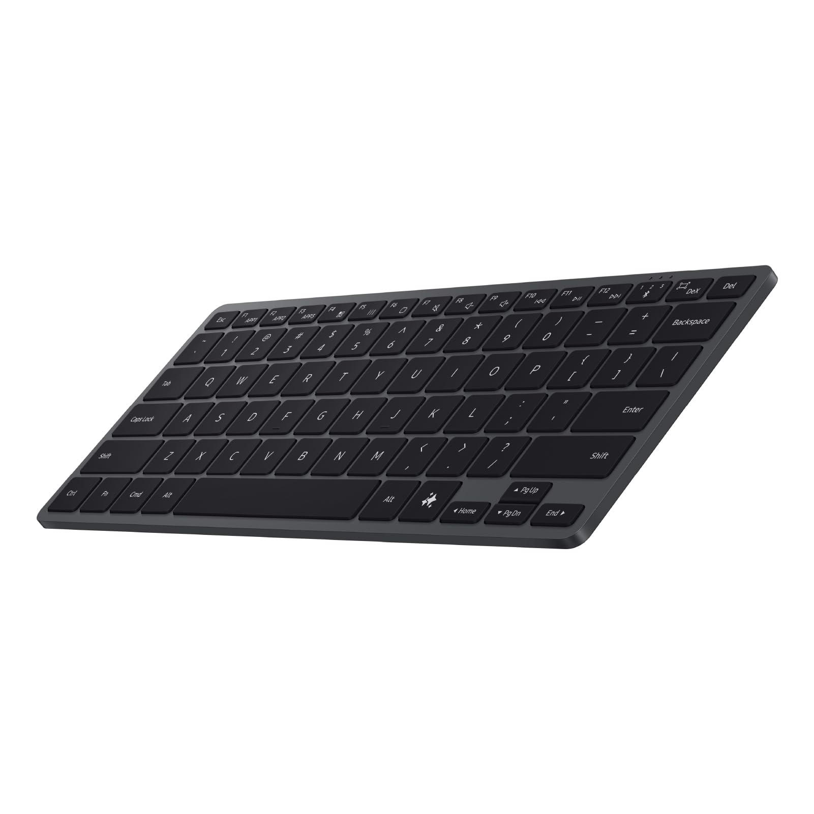 Samsung Smart Keyboard, Bluetooth Multi-Device Keyboard for Galaxy Phones, Tablets & Laptops, Slim Lightweight Design, AI Shortcut Key, Long Battery Life, EJ-B7800UBEGUJ, Dark Gray 3