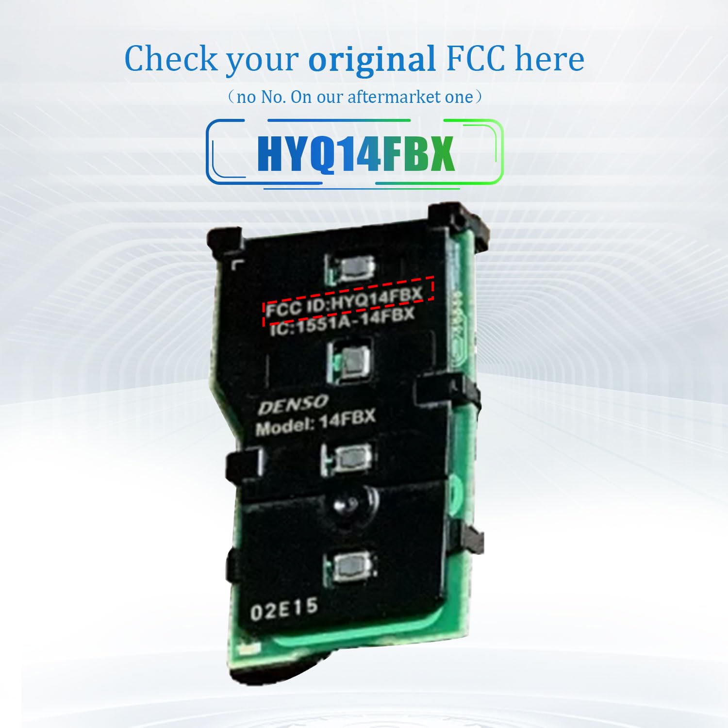 Extra-Partss Smart Remote Car Key Fob Replacement for Toyota HYQ14FBX 231451-3041 Board fits Sienna 2021 2022 2023 (1) 5