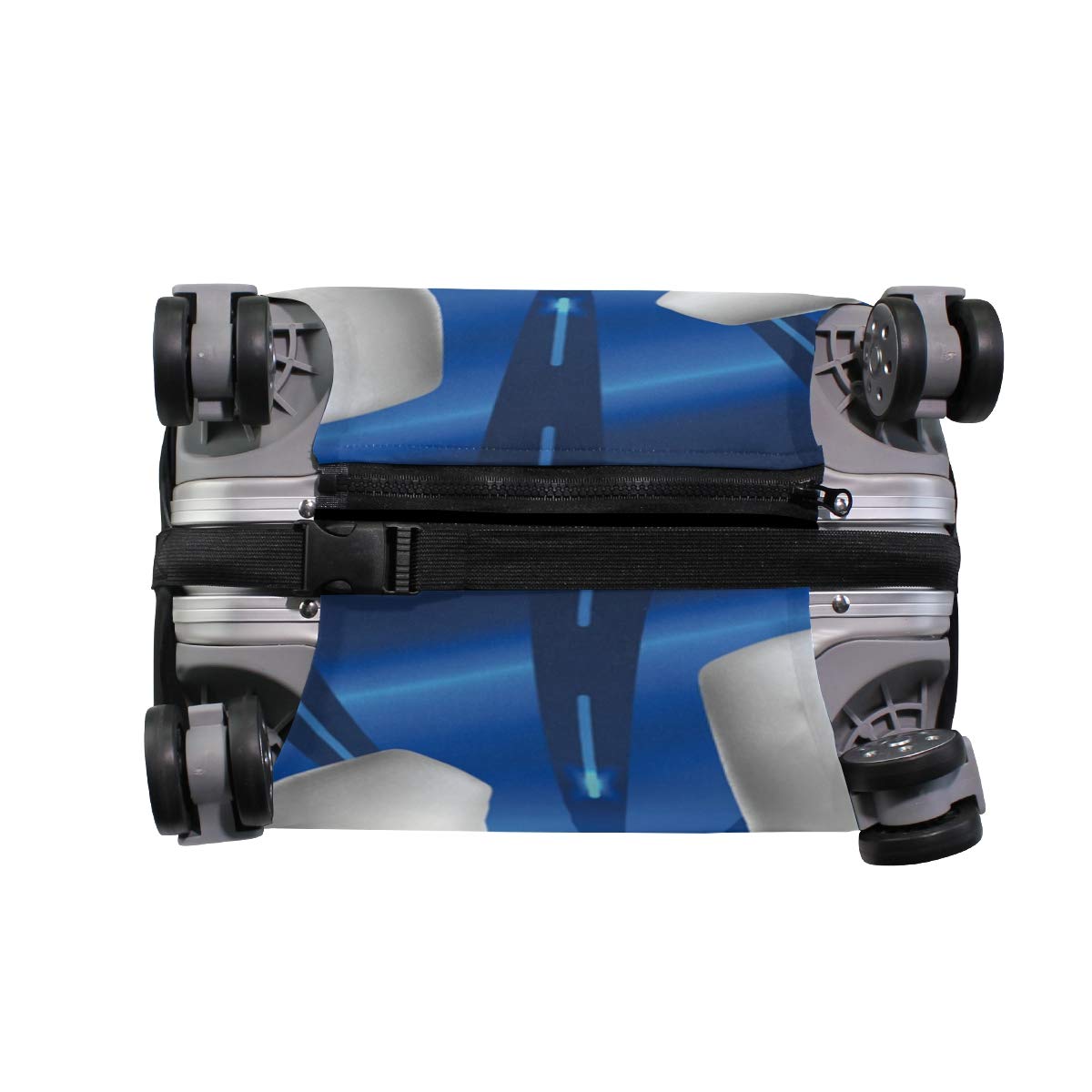 DERLONKAJE Travel Suitcase Protector Bowling Luggage Cover 29-32 Inch 4