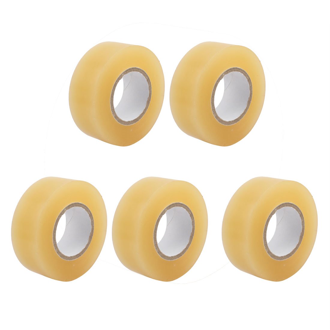 Aexit 5pcs 23mm Width PVC Clear Electrical Insulation Warning Adhesive Tape 18M Long (6991305711698e73d33c29de92beb22c) 1