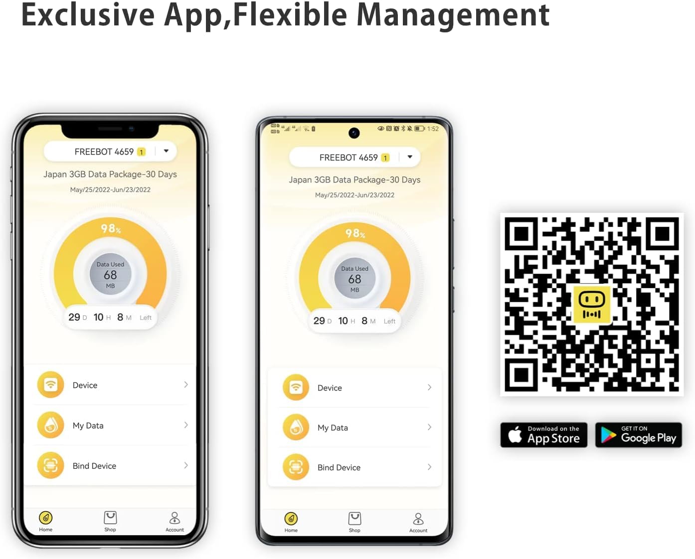 Mobile Hotspot Device Portable WiFi Hotspot for Travel International Coverage Router, Multi-Carrier Access, No Contract or SIM Card Required, Worldwide, Home (U.S. 20GB 1 Year Validity) 5