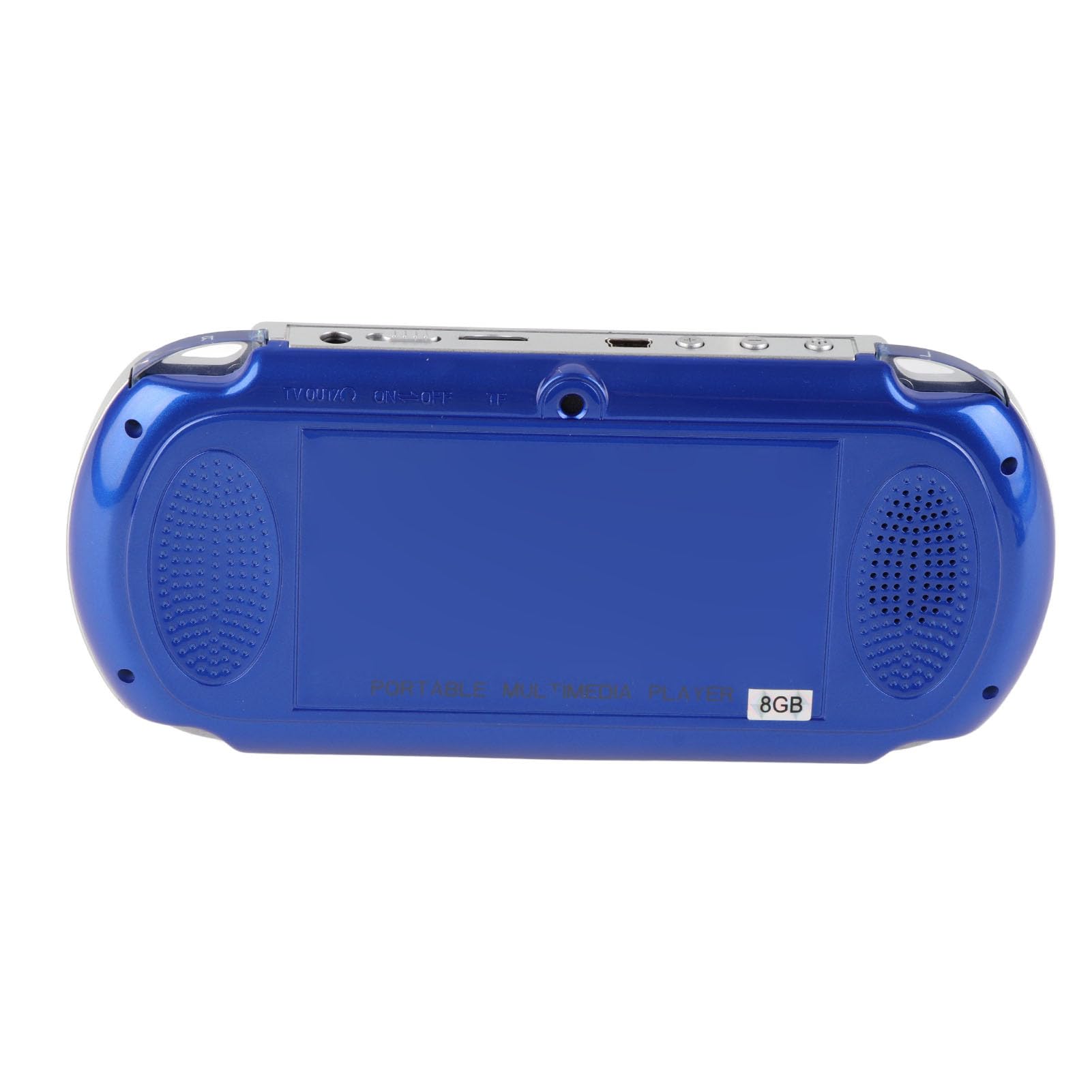 Classic Game Console - 4.3inch HD Screen Retro Game Console - Handheld Video Game Console with Dual Joystick Buttons and Built in 3000 Games for TV (Blue) 5