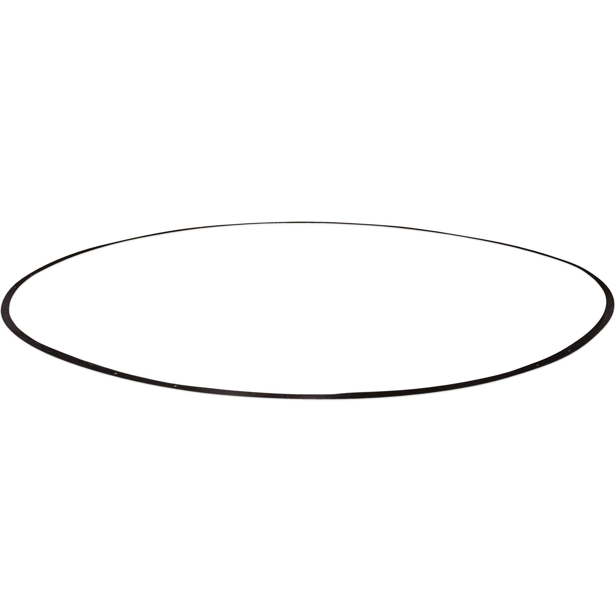 Champion Sports Men’s Lacrosse Crease: Rhino Flex Portable Lacrosse Goal Crease - 18’ Diameter All Weather Crease with Weights, Stakes and Carry Bag 1