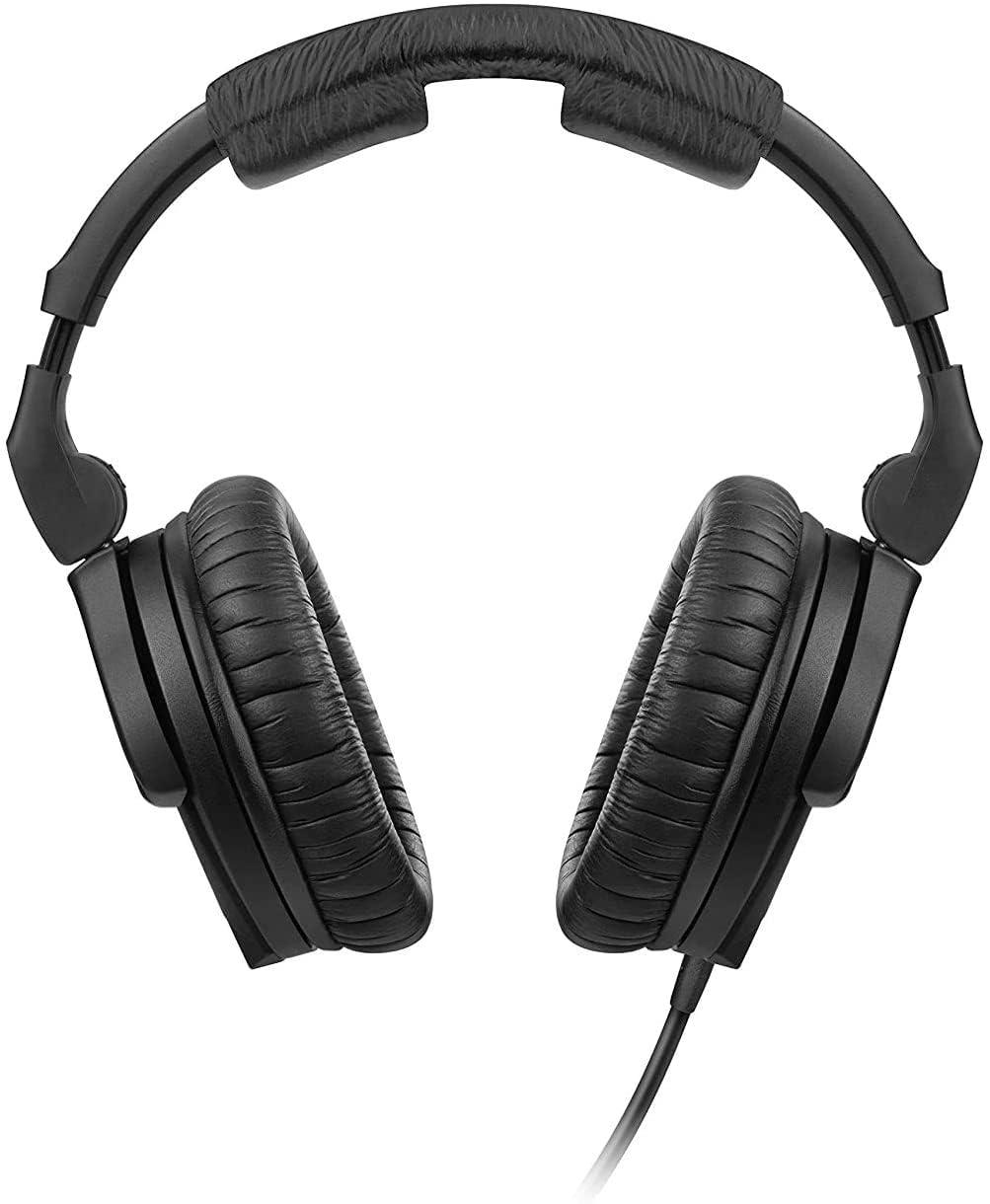 Sennheiser Professional HD280PRO Over-Ear Monitoring Headphone, Black Bundle with Headphone Case for Sennheiser HD 280 Pro and Extension Cable 6