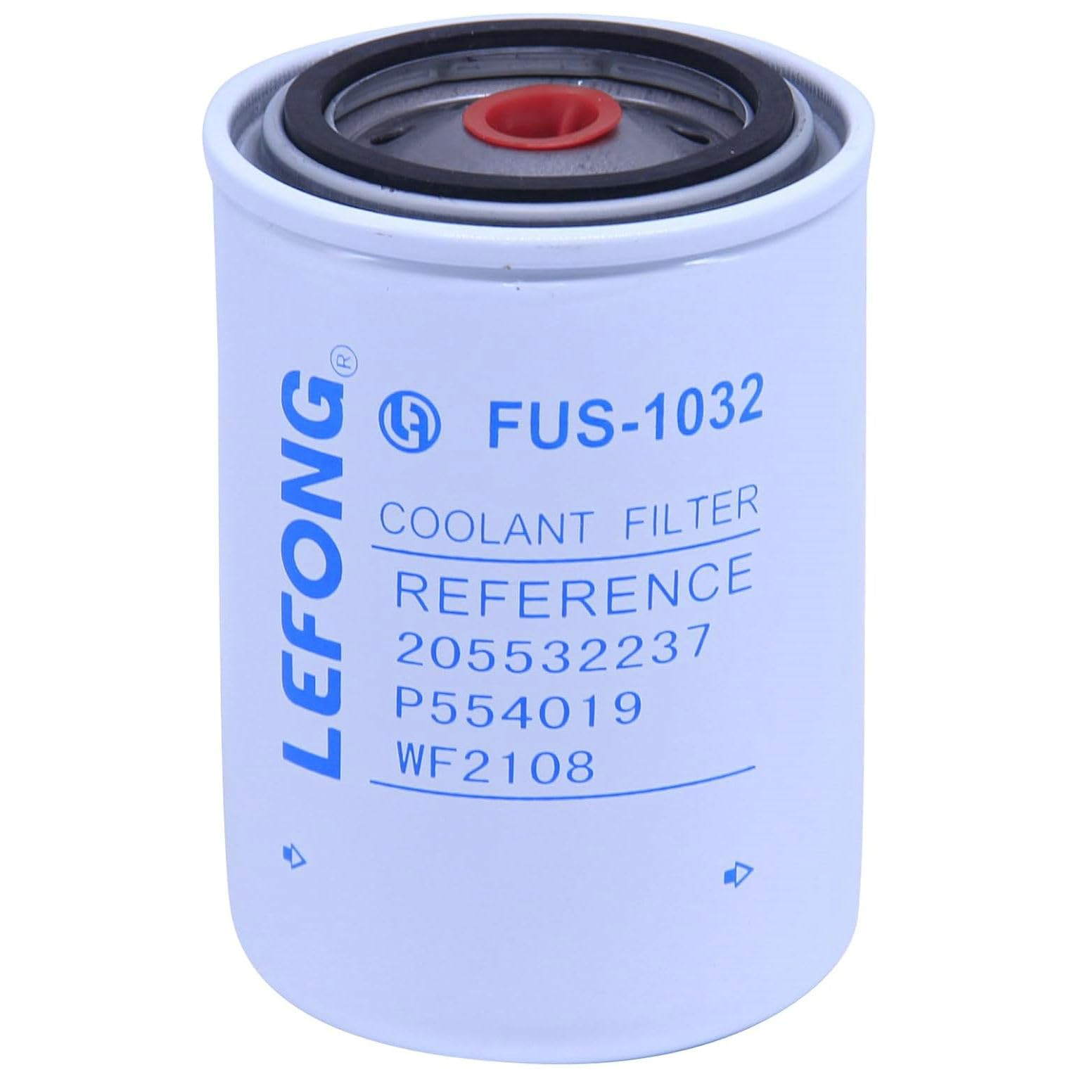 LEFONG FUS-1032 Water Coolant Filter Replaces 20532237, 21192875, P554019, WF2108, WF2096, 24196, WA940/9, LFW5141, BW5141, P552096 Compatible with Volvo Trucks/Excavator EC280 EC340 EC450 (Pack of 1) 3