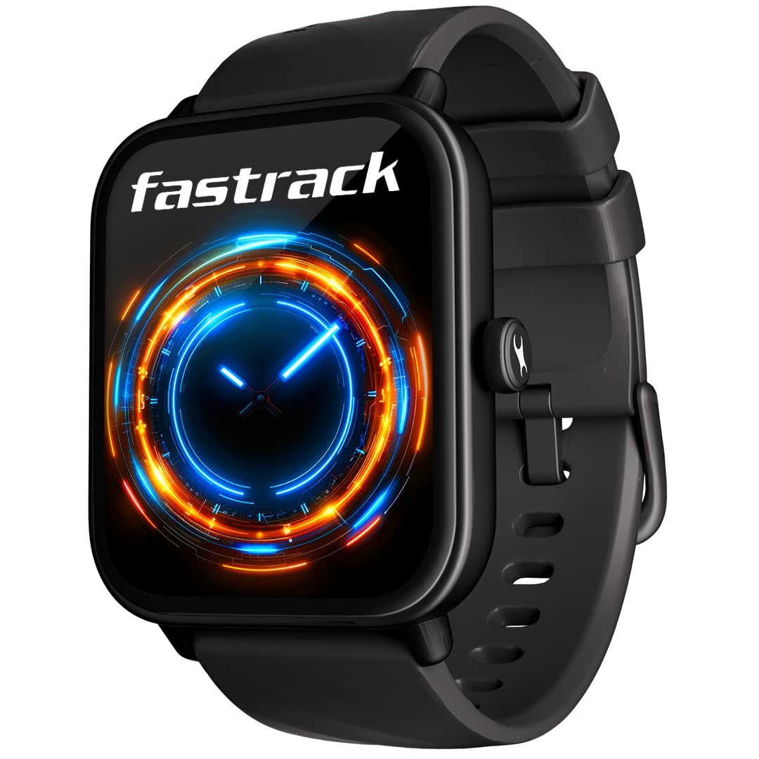 Fastrack Limitless Glide Advanced UltraVU HD Display|BT Calling|Advance Chipset|85+ Sports Modes & Watchfaces|Voice Assistant|24 * 7 Health Suite|IP67 Smartwatch 1