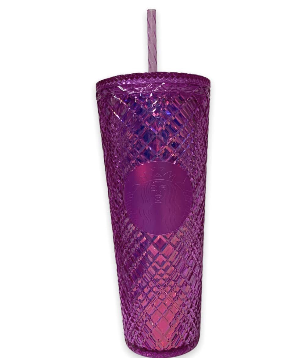 Starbucks Jeweled Purple Taffy 2023 Valentine's Day Tumbler Venti 24 oz 1