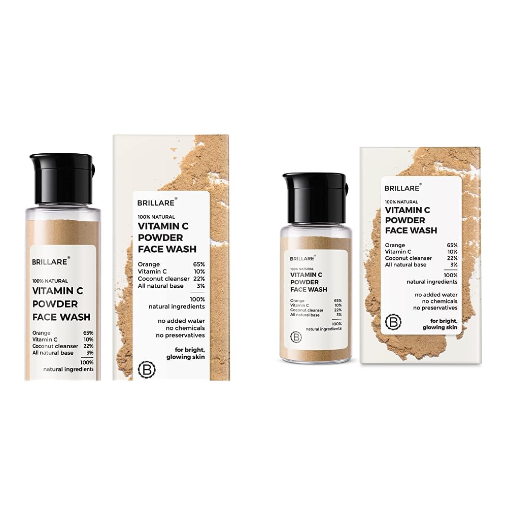 Brillare Vitamin C Face Wash| 30g & Brillare Vitamin C Face Wash| 15g Combo 1