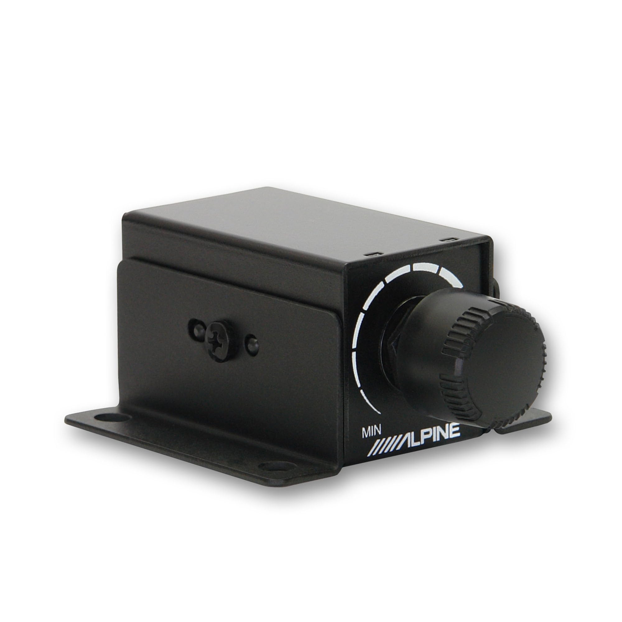 Alpine S2-A60M S-Series Class-D Amp Rux Knob & (2) SS-SB10 Single 10” S-Series Shallow Preloaded Subwoofer Enclosure 3