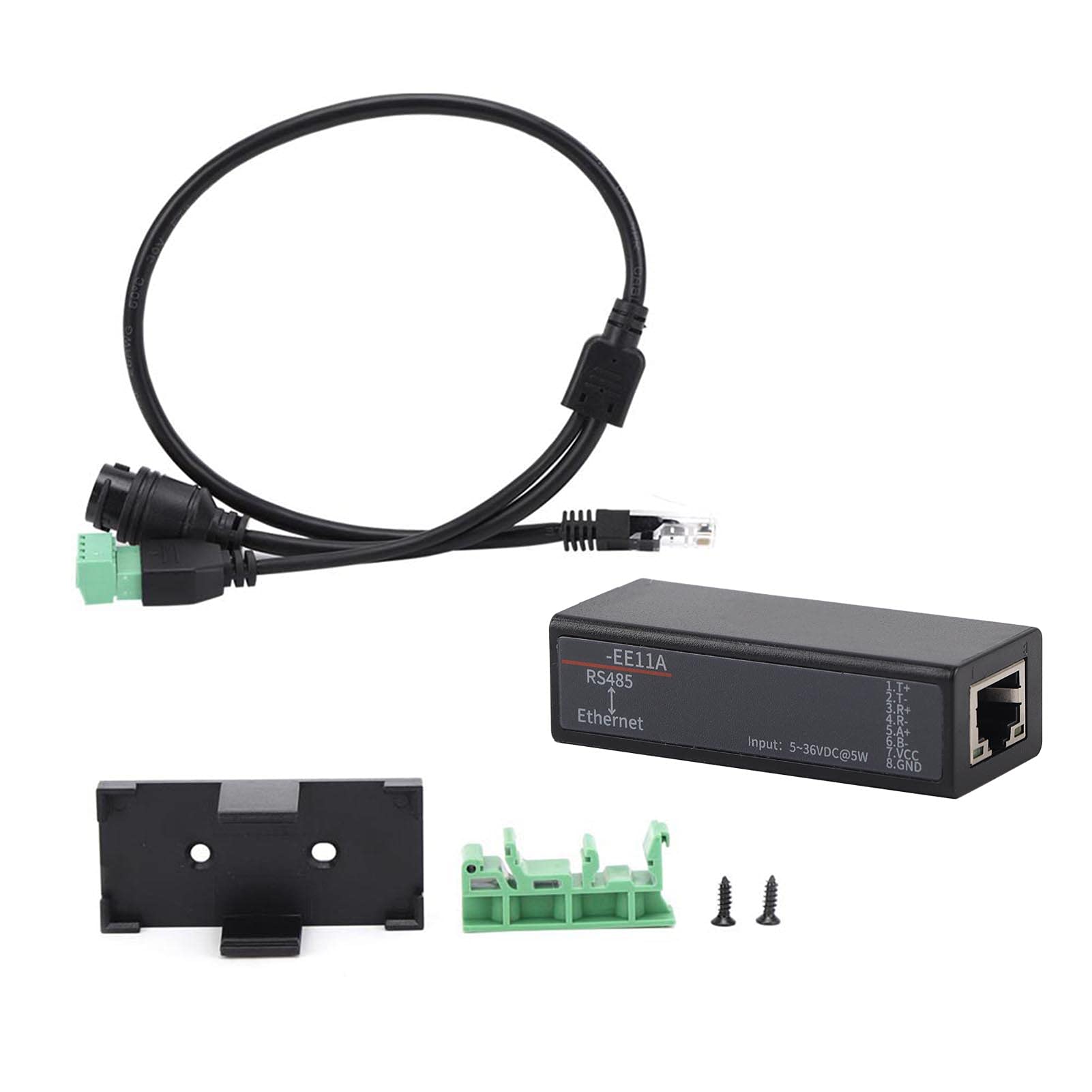 HF7121 Serial Server RS485 to Ethernet DTU Short Message Communication Module 5‑36VDC 3