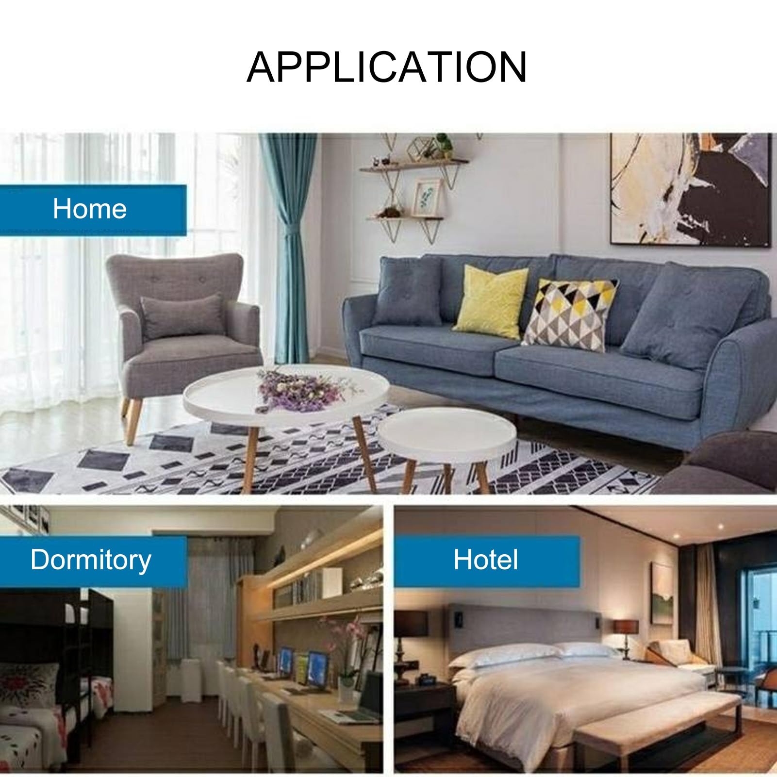 Ethernet Splitter, 250m Transmission Distance Home Network Hub Excellent Data Transmission 100-240V Good Compatibility Intelligent Routing for Smart TVs (US Plug) 4