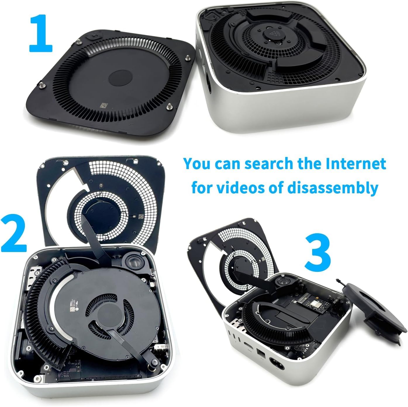 wusheation Mac mini M4 1TB SSD Upgrade – Internal NVMe Hard Drive Replacement Kit for Mac mini M4, DIY Storage Expansion Solution (1, TB) 3