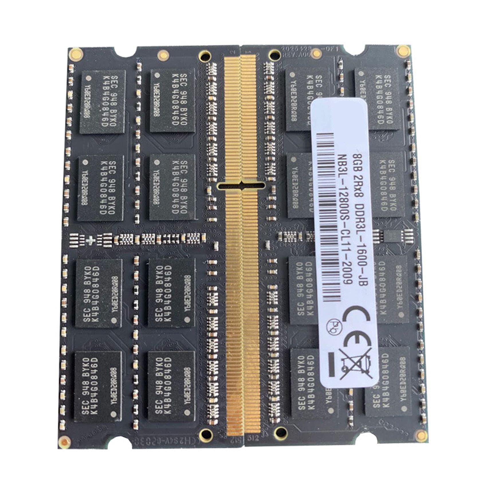Hubceuo DDR3 8GB Laptop Ram Memory 1600Mhz PC3-12800 1.35V 204 Pins SODIMM Support Dual Channel for AMD Laptop Memory, 500129935 6