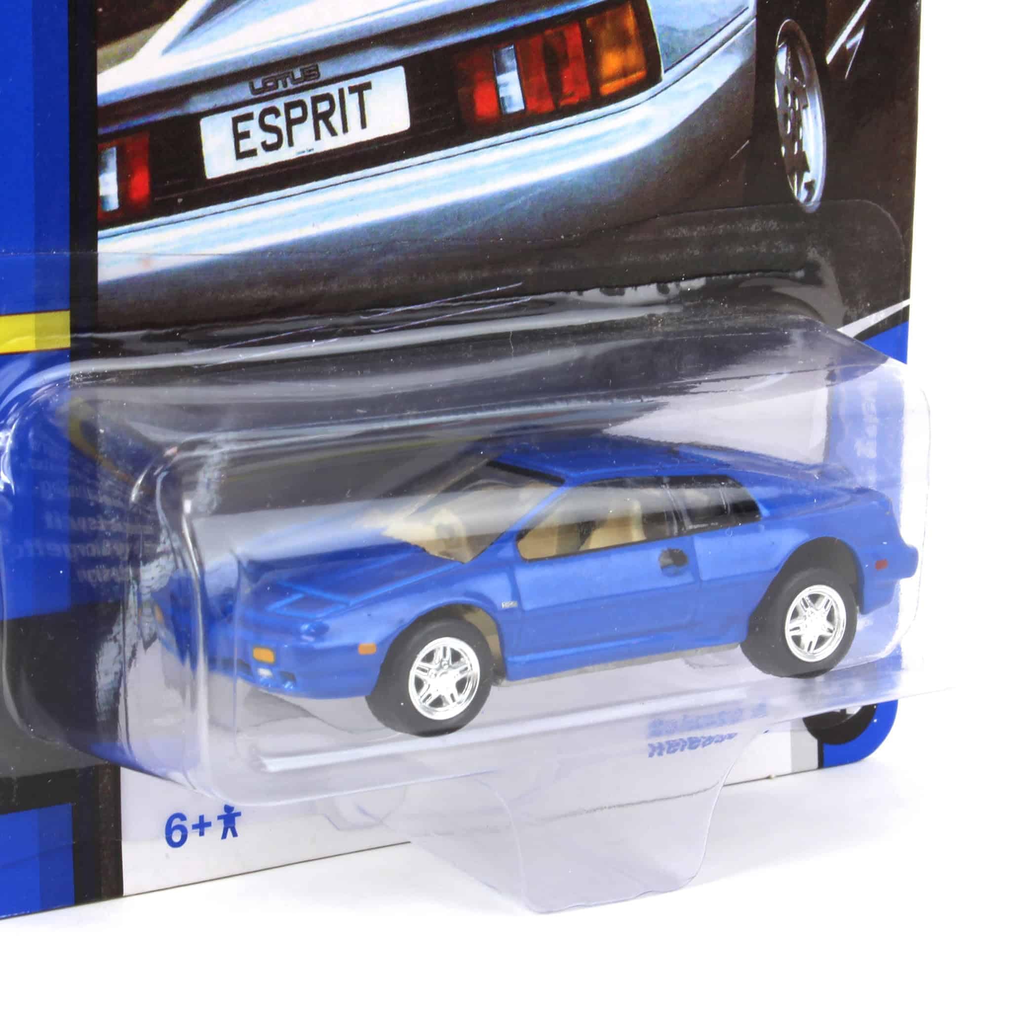 Auto World 1/64 1989 Lotus Espirit (Blue), Classic Gold 2021 Release 4B JLSP188B 3