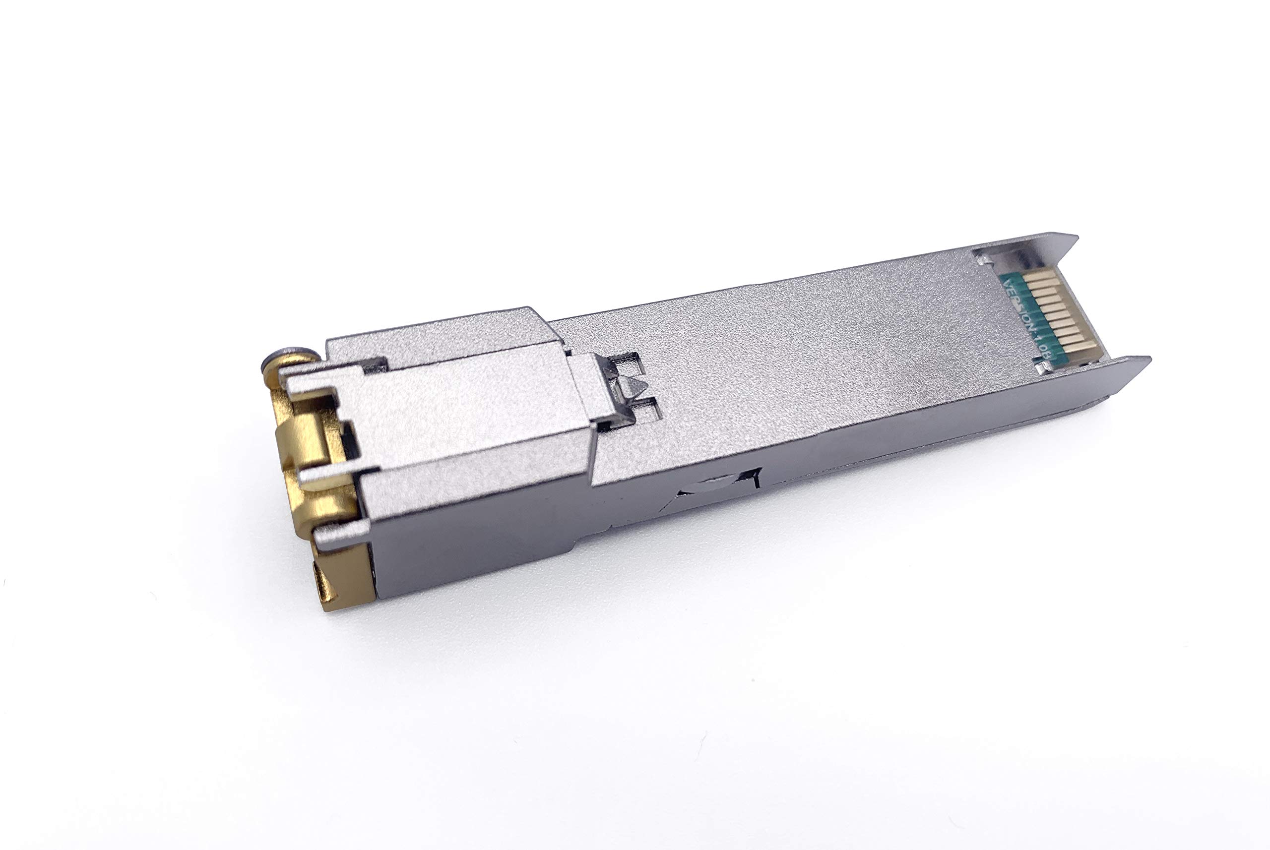 Elfcam - 10/100/1000Base-T Multi-Rate 1.25Gb SFP RJ45 Copper Transceiver (1 Pack) 3