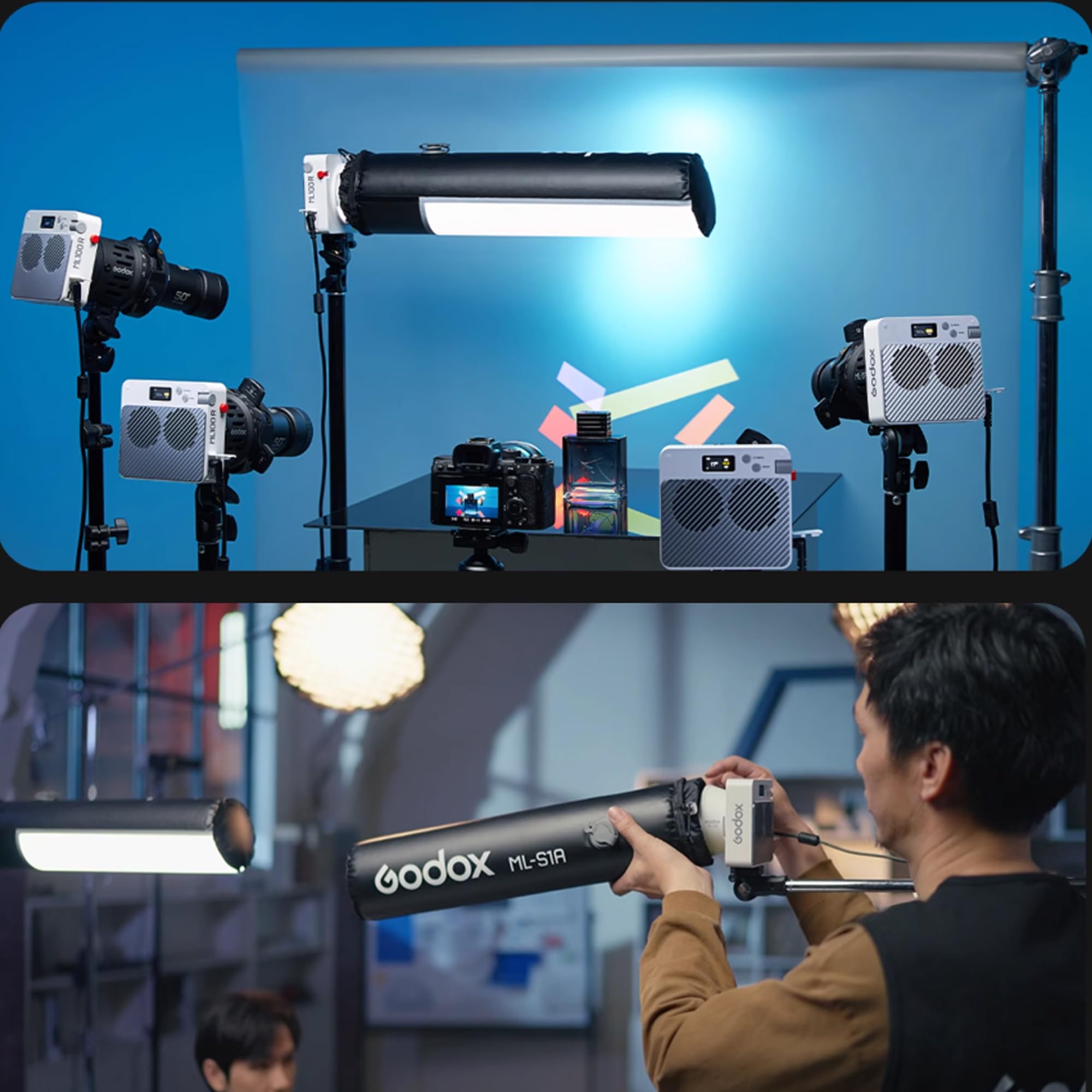 Godox ML-S1A Air Soft Tube for Godox ML100Bi ML100R Portable LED Video Lighti 4
