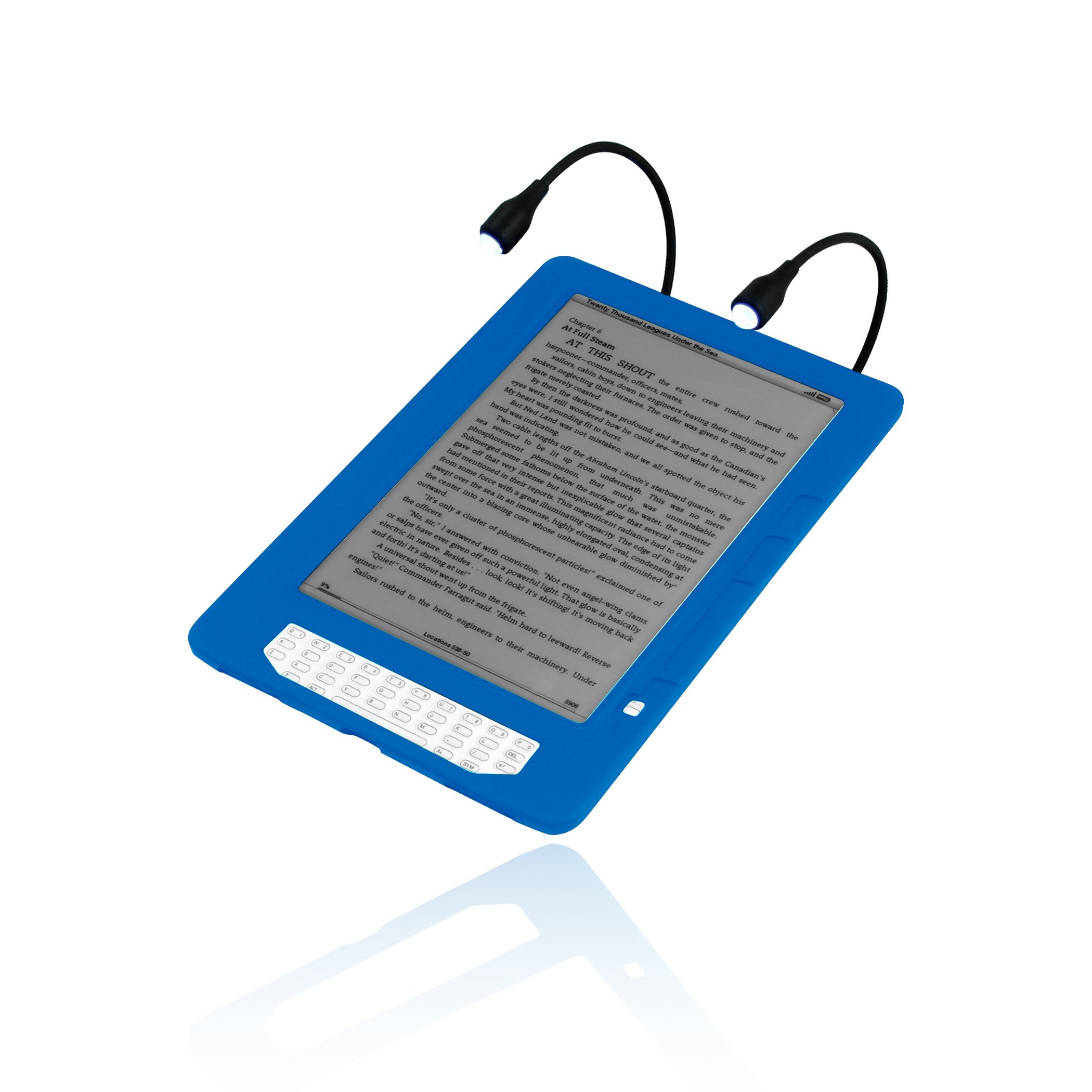 Incipio Xenon Kindle DX Case with Reading Light, Blue 1