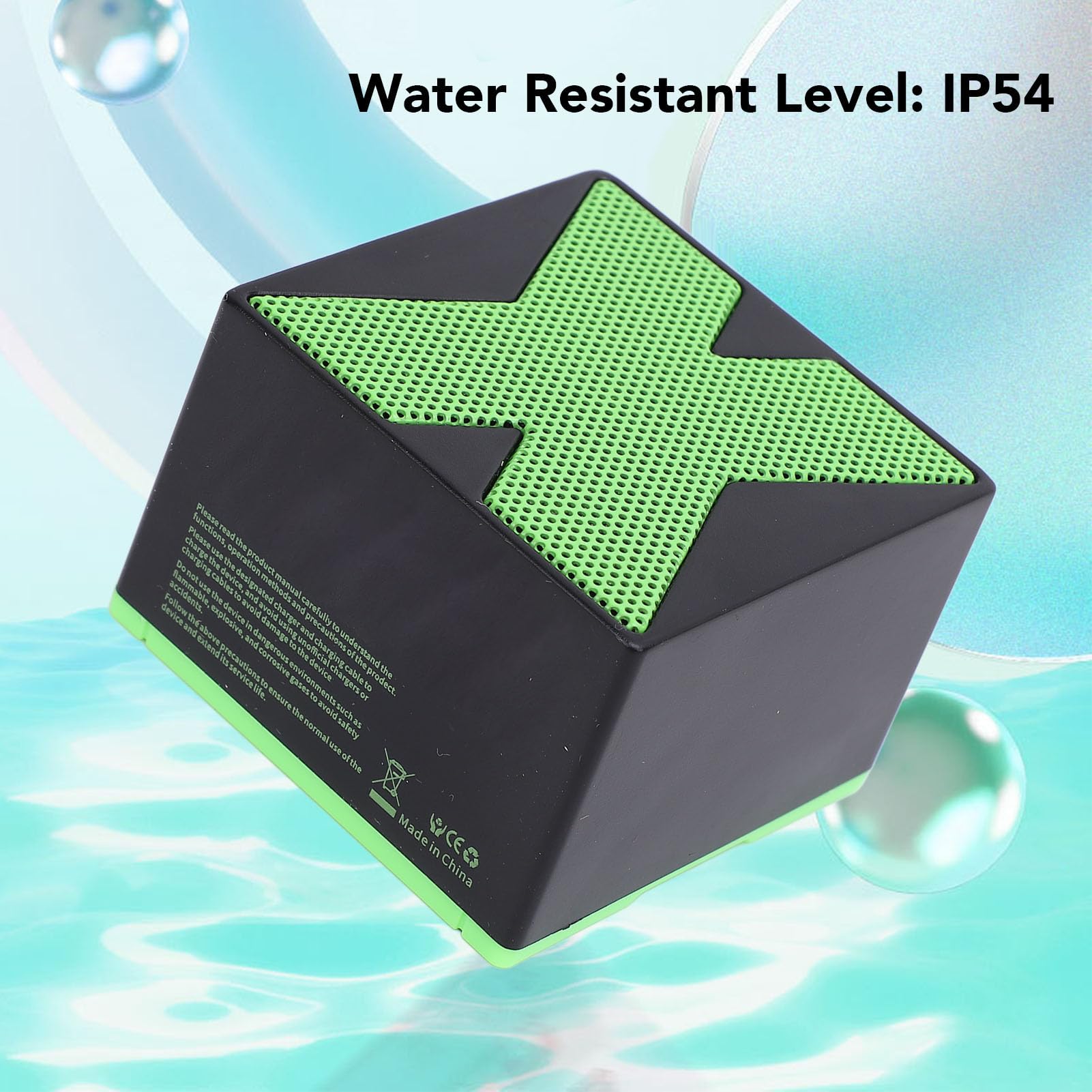 XUMIUZIY Mini Bluetooth Speaker, Desktop Speaker with Wire Less Stereo Pairing, Loud Sound & HiFi Stereo, IP54 Waterproof, Portable Bluetooth Speaker for Men, Women, Kids, Boys, Girls 4