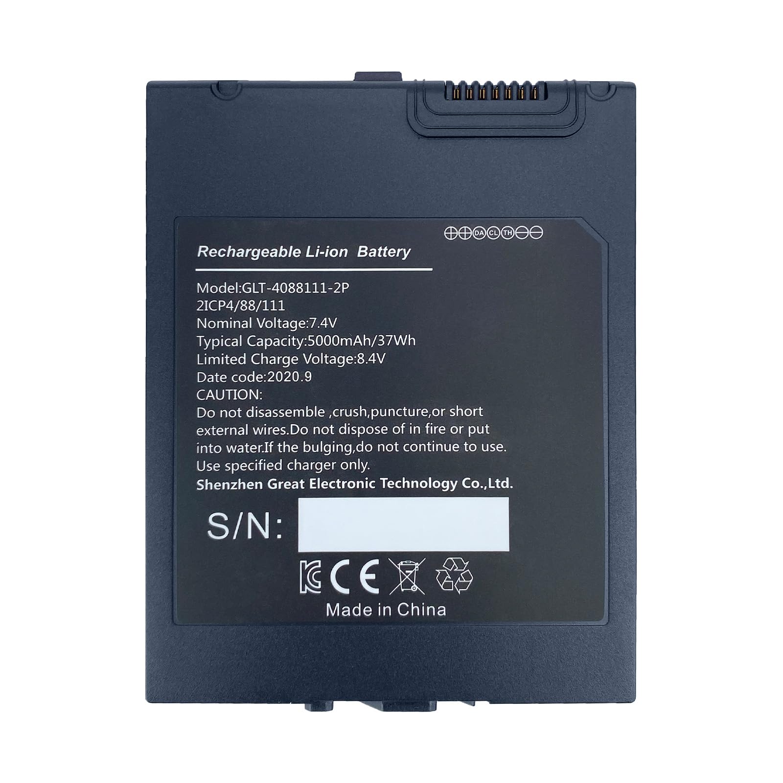 ONERugged 5000mAh Rechargeable Battery for Rugged Tablet M10A (Battery Only) 1