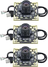 jiingekk Pack Of 3 High Resolution 2MP Camera Module 100 Degree Wide Angled USB 2.0 For Autodarts Scoring Developer Camera Module 1