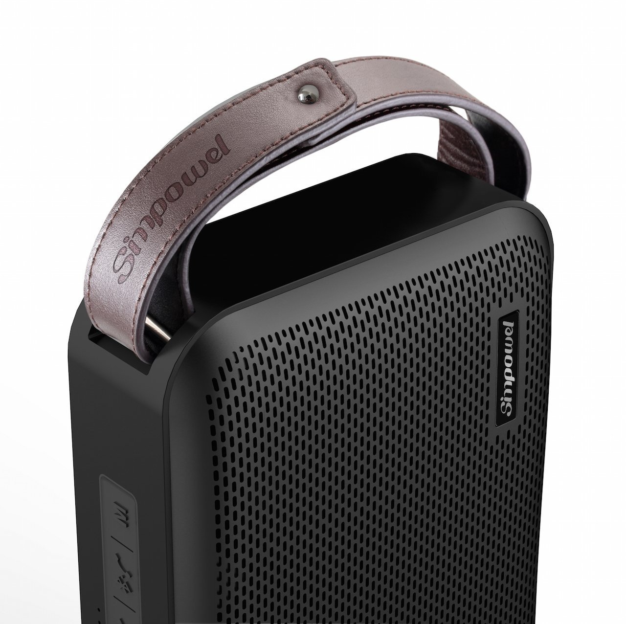 Simpowel V10 - Speaker 20W Portable Wireless Speaker with Deep Bass, DSP and Build-in Micro SD Slot - Black 4