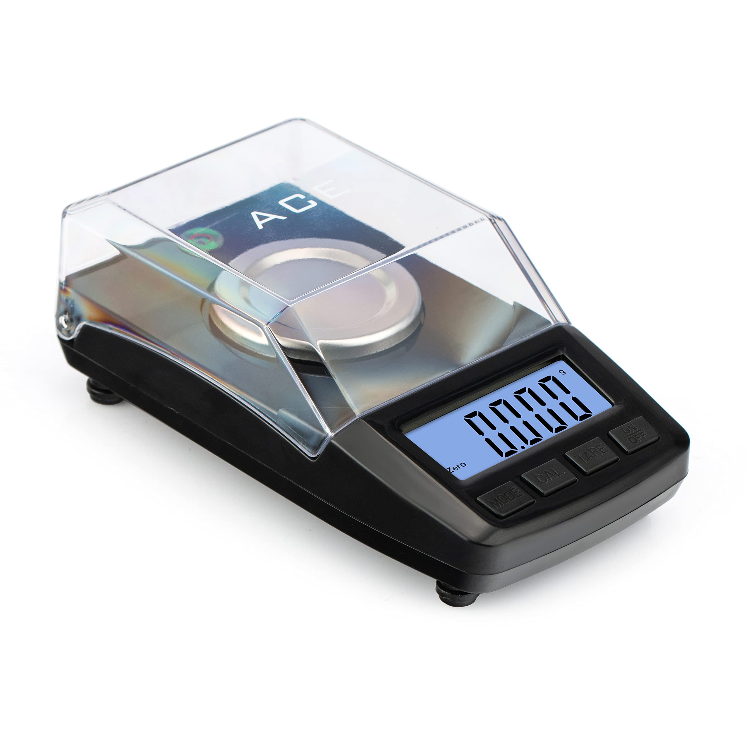 Ace Multipurpose Electronic Digital Weighing scale for Diamond Jewellery Ornaments, Industry, Chemicals, Business purpose Capacity 50G 1mg 4