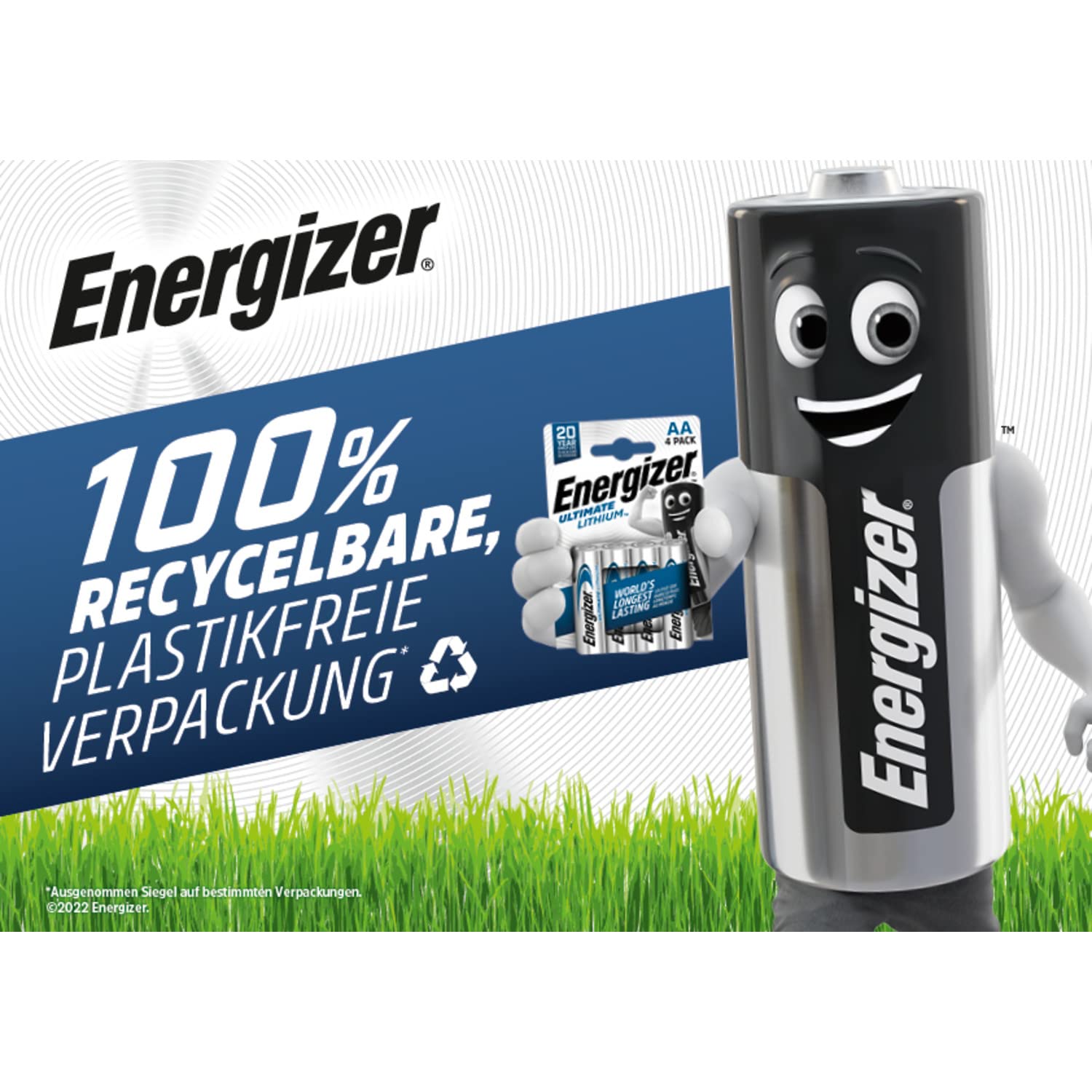 Energizer AA Lithium Batteries 2 Pack Lasts 9 Times Longer, Silver, Medium (EVEL91BP2) & Max Alkaline AA Batteries - Pack of 6 5