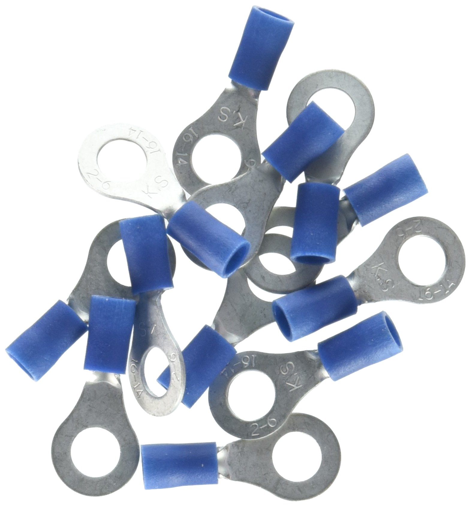 Dorman 85409: 16-14 Gauge Ring Terminal, 1/4 In., Blue 1