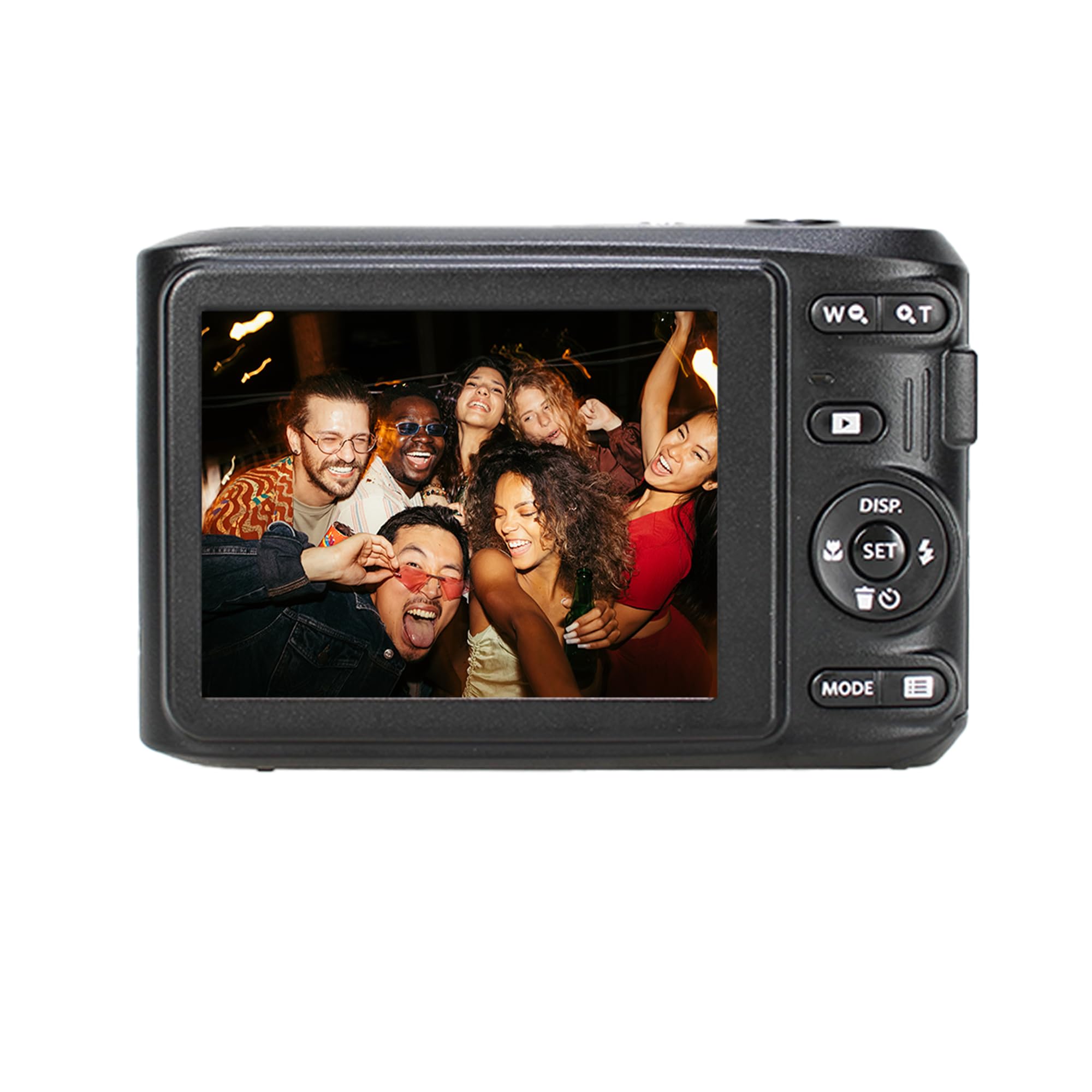 Kodak Pixpro FZ45 Digital Camera (Red) Bundle Including: 2X 64 GB Memory Card, Rechargeable Batteries, Camera Case, Flexible Tripod, Card Reader, Card Wallet, Hand Strap, Full Cleaning Kit 4