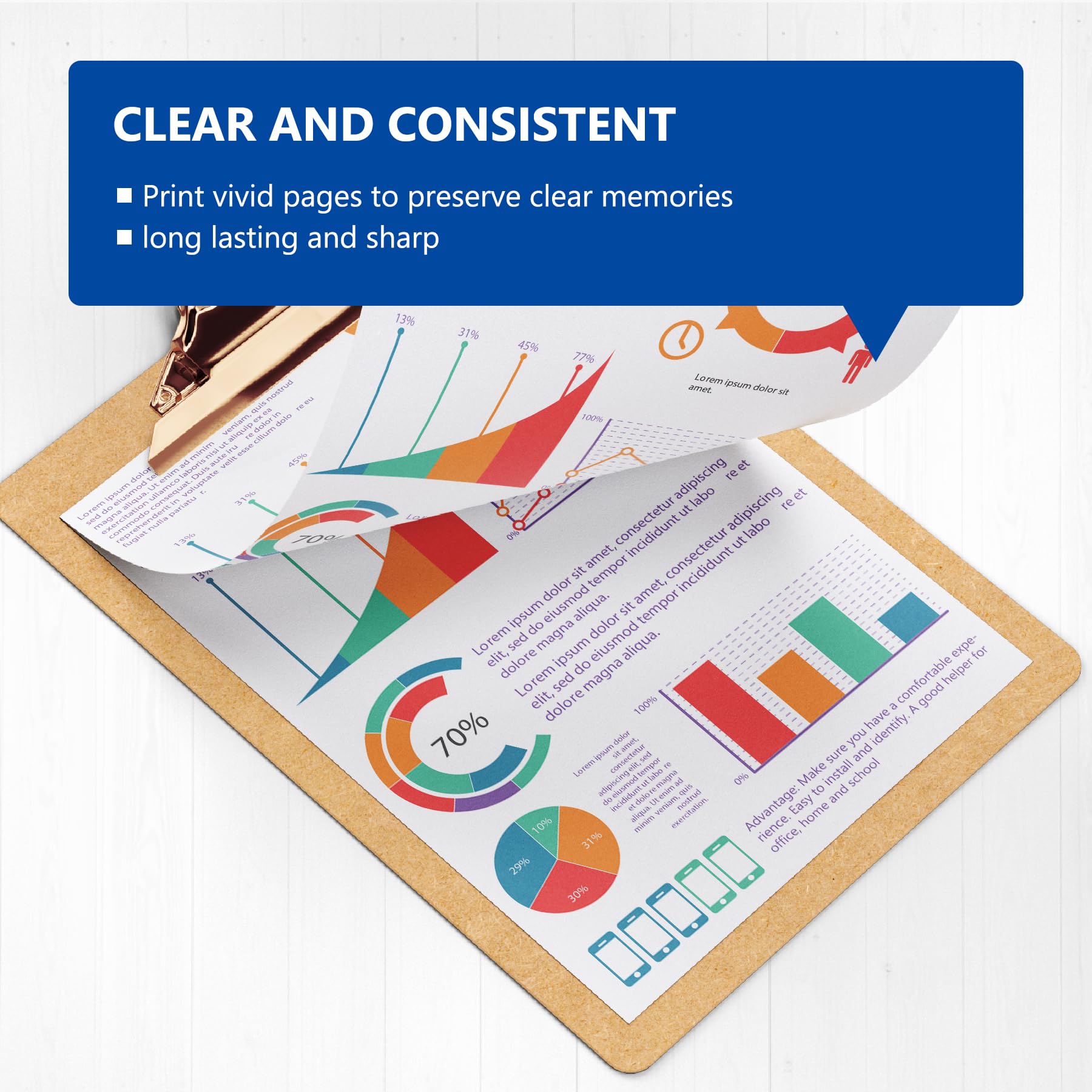 206A Toner Cartridges 4 Pack Replacement for HP 206A W2020A Color Pro MFP M283fdw M283cdw, Pro M255dw M255nw, MFP M282nw M283 M282 M255 Printer | W2110A W2111A W2112A W2113A (with CHIP) 6