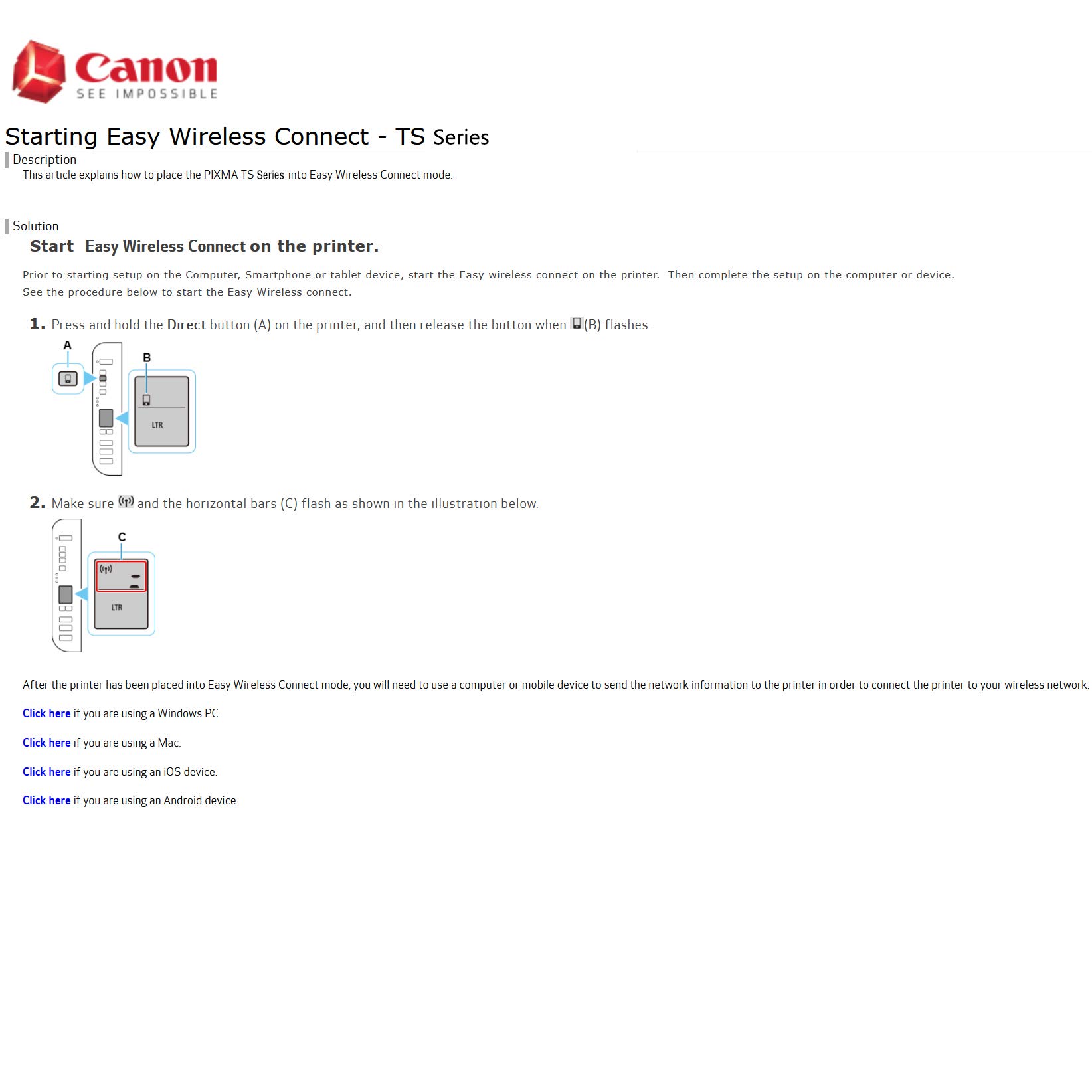 BROAGE Canon_PIXMA TS Series White Wireless All-in-One Inkjet Printer - 3 in 1 Print, Scan and Copy - up to 4800 x 1200 Resolution, 1.5 Segment LCD Display 64GB Flash Drive + 3FT Printer Cable 6