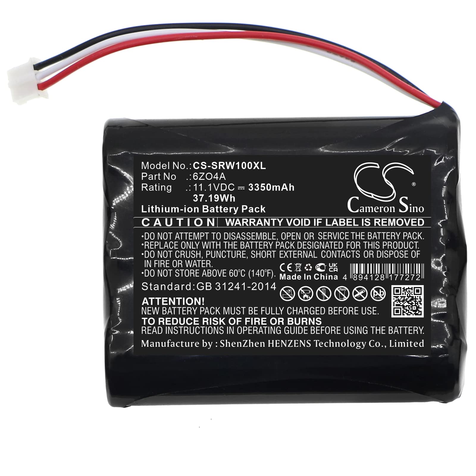 SPANN Battery Replacement for Sony VGF-WA1, Part No: 6ZO4A 11.1V 4