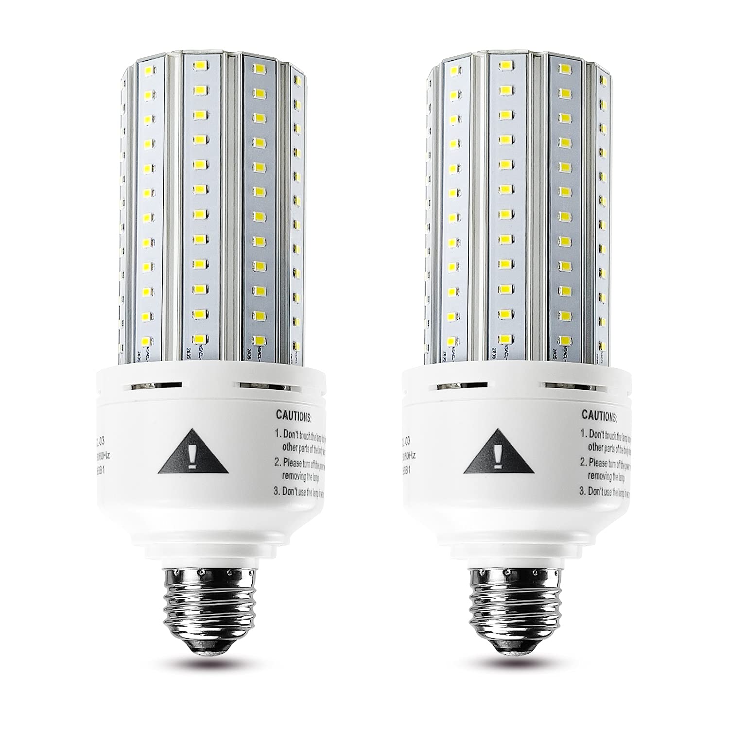 ZP 2 Pack Led Light Bulb 500W Equivalent 7500 Lumen 5000K E26/E27 Medium Base 60W led Bulb for Outdoor Indoor Lamp Area Garage Warehouse Workshop Street Backyard New Upgrade 2 Count (Pack of 1) 1