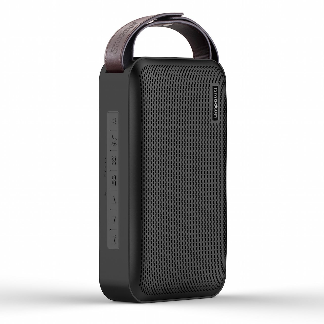 Simpowel V10 - Speaker 20W Portable Wireless Speaker with Deep Bass, DSP and Build-in Micro SD Slot - Black 3