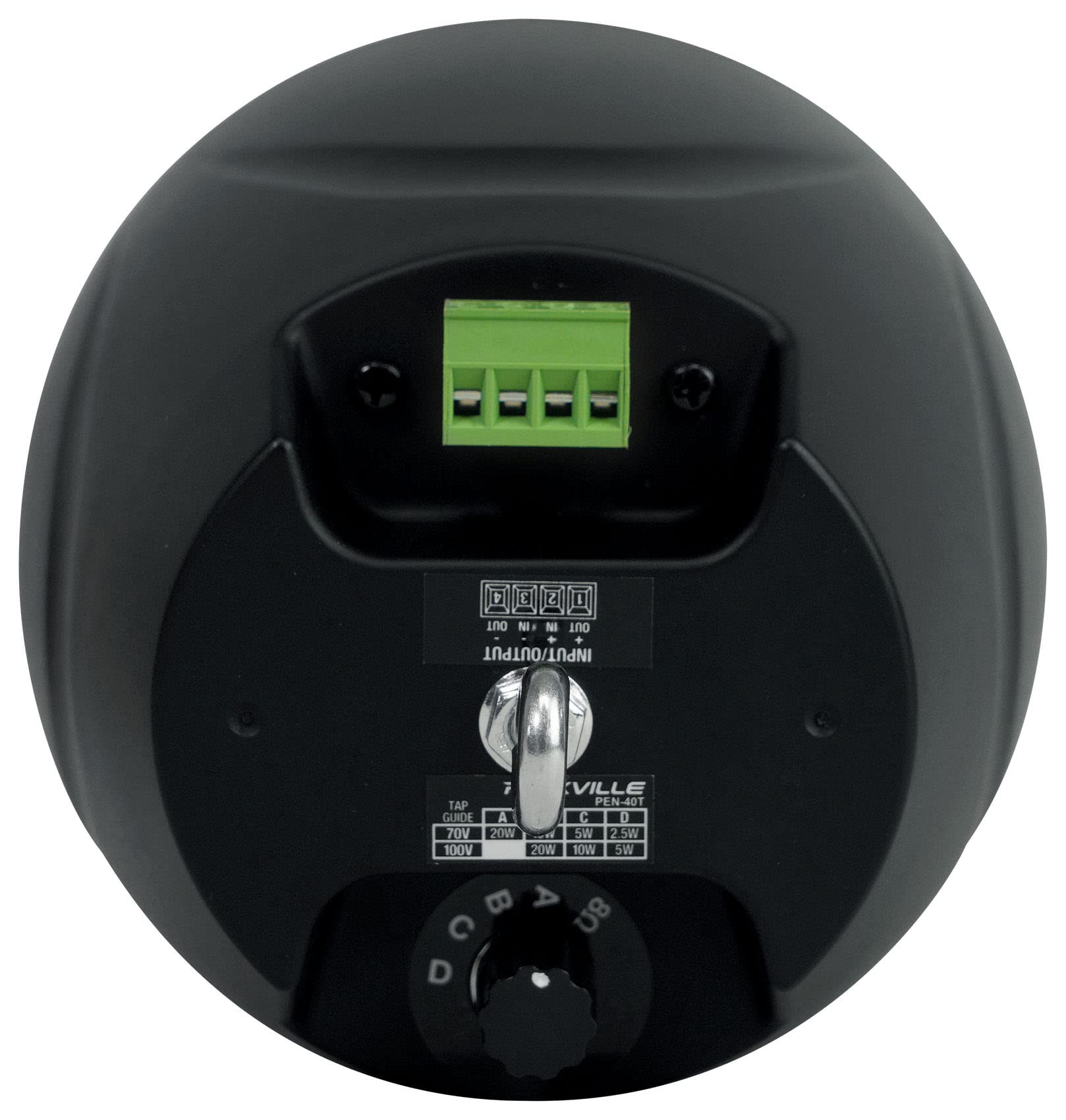 Rockville PEN-40T 70V/8 Ohm 4" Hanging Pendant Speaker, Clear Audio, Easy Install, Durable Build, for Restaurants/Offices 6