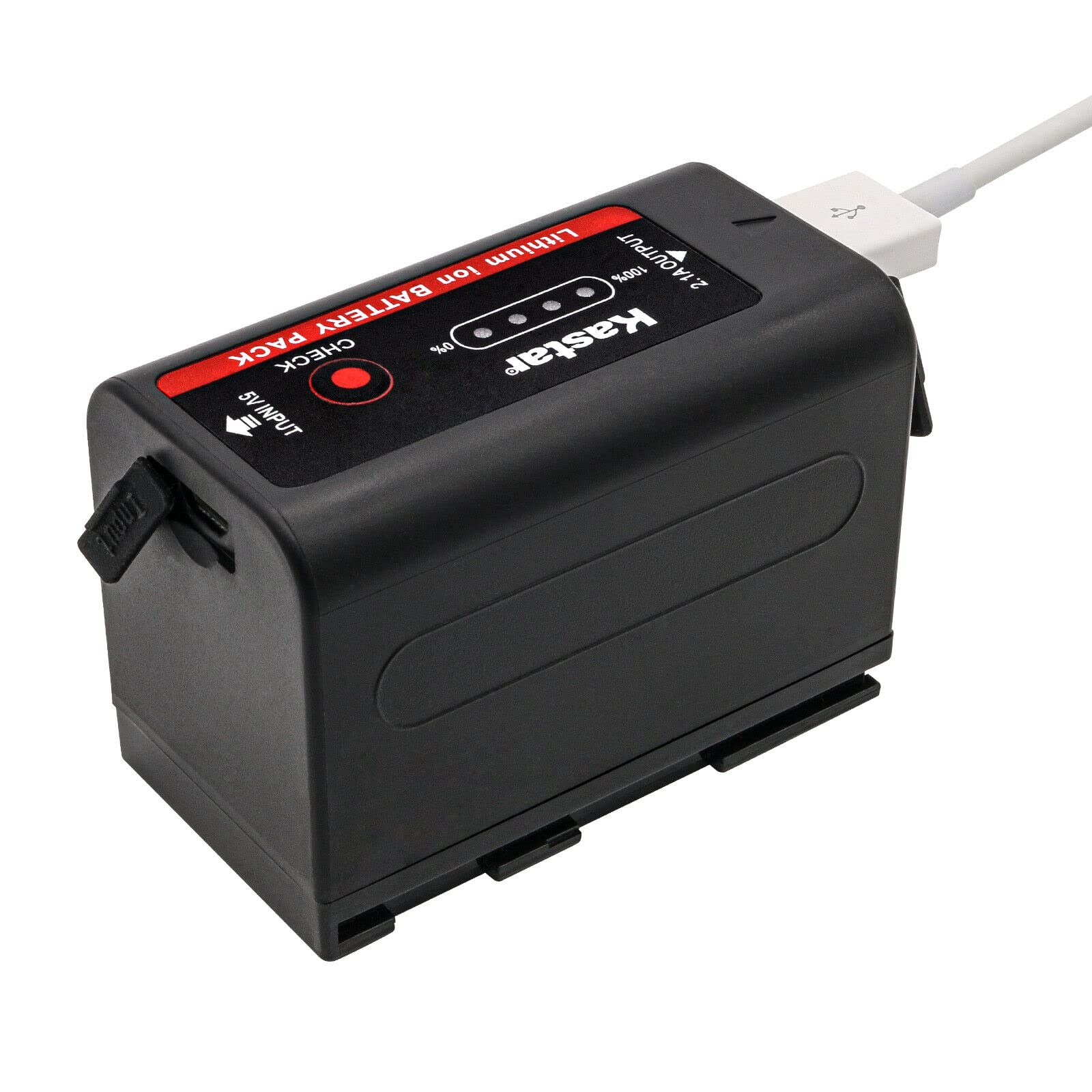 Kastar 2-Pack BP-950G Pro Battery and AC Wall Charger Replacement for Canon E65AS EOS C100 EOS C100 Mark II EOS C300 EOS C300 PL EOS C500 EOS C500 PL ES50 ES55 ES60 ES65 ES75 ES300V ES410V Camera 4