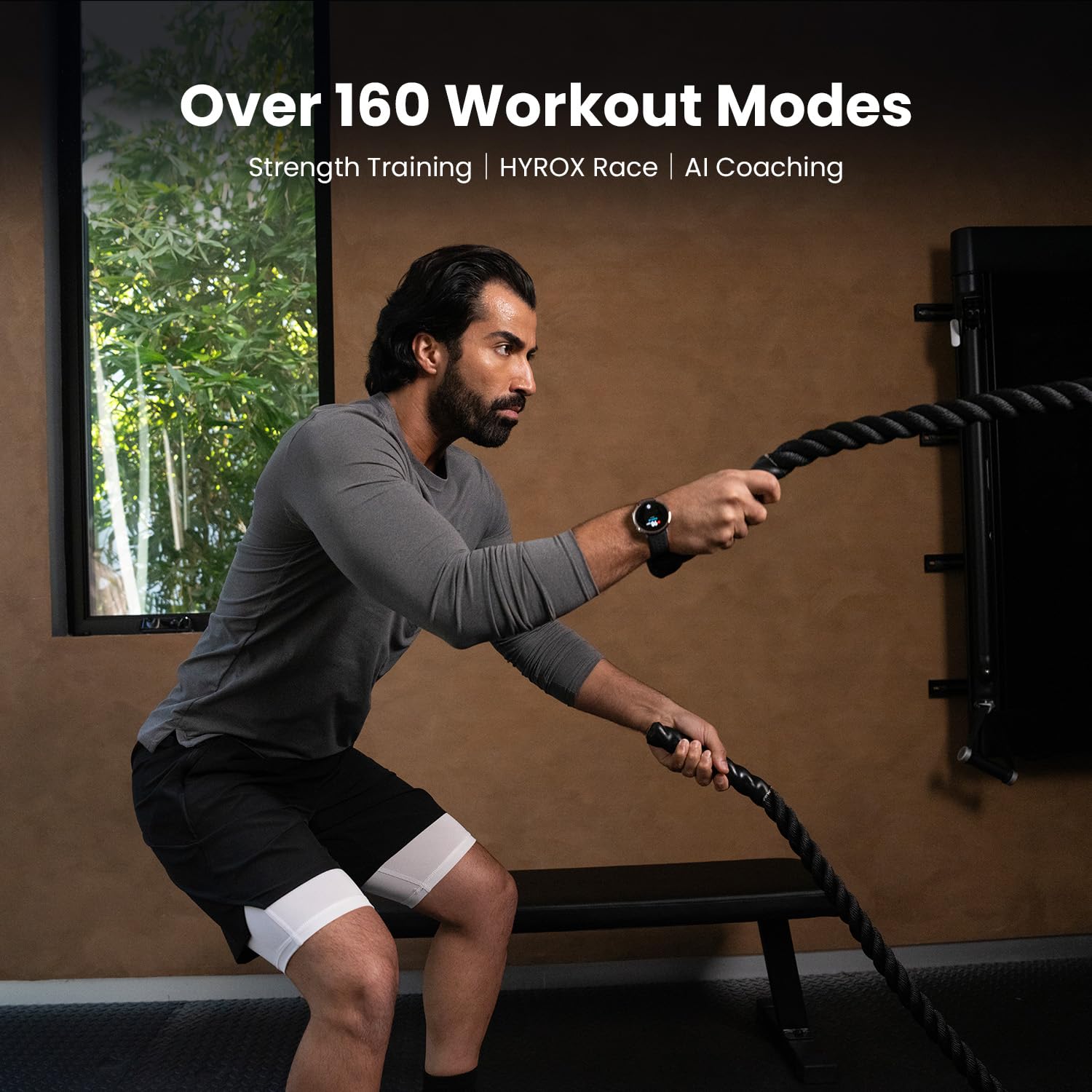 Amazfit Active 2 Sport Smart Watch Fitness Tracker for Android and iPhone, 44mm, 10 Day Battery, Water Resistant, GPS Maps, Sleep Monitor, 160+ Workout Modes, 400 Face Styles, Silicone Strap, Free App 5