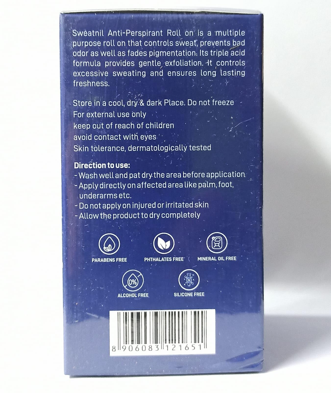 Sweatnil Gel Pack of 2 × 50 ML NEW PACKAGING 5