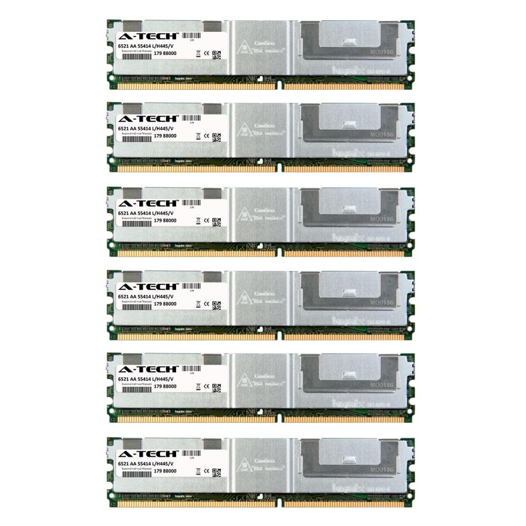 A-Tech 8GB KIT (2 x 4GB) for Asus Z Motherboard Series Z7S WS. DIMM DDR2 ECC Fully Buffered PC2-6400F 800MHz Server Ram Memory. Genuine Brand