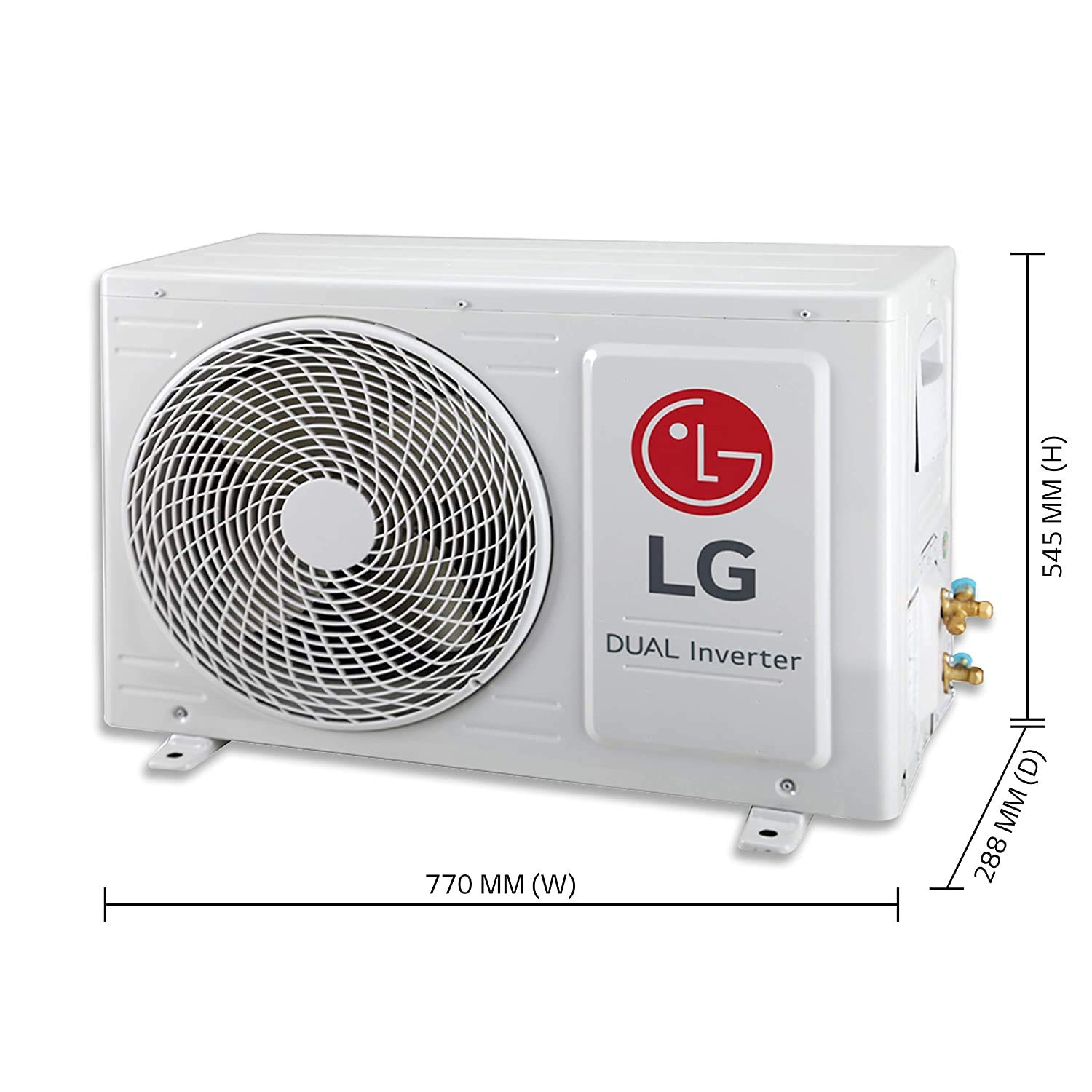 LG 1.5 Ton 5 Star Inverter Split AC (Copper, KS-Q18SNZD, White, Low Refrigerant Detection) 4