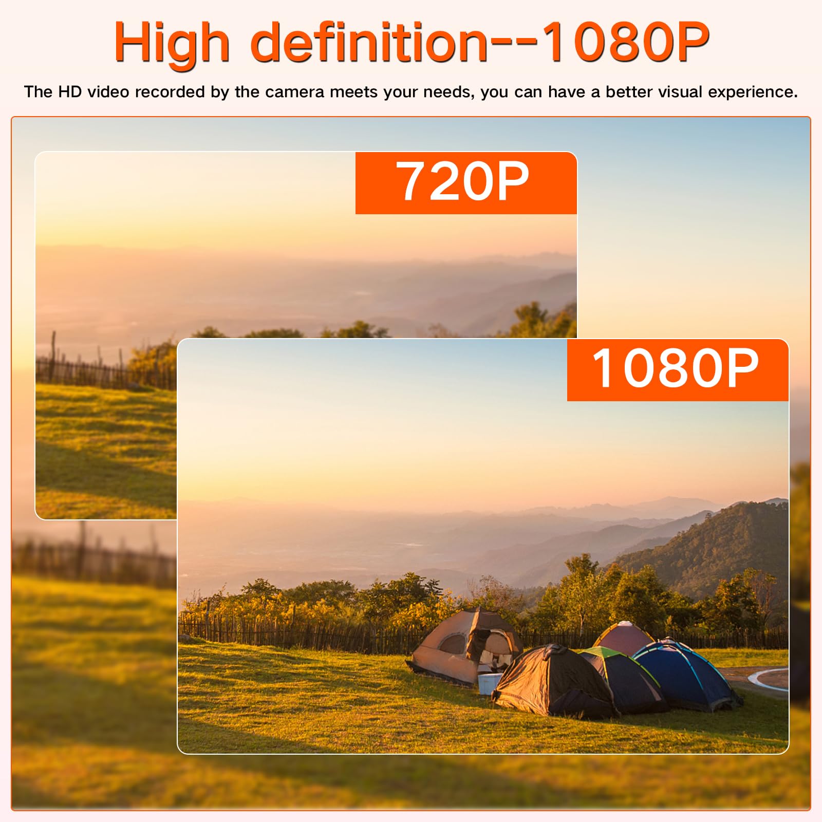 FUXGZ Mini Camera 10000 mAh Power Bank, HD 1080P Video Recorder with Motion Detection Night Vision Gravity Sensor, Security Nanny Cam, Portable Small Video Camera for Outdoor/Indoor, No Audio 3