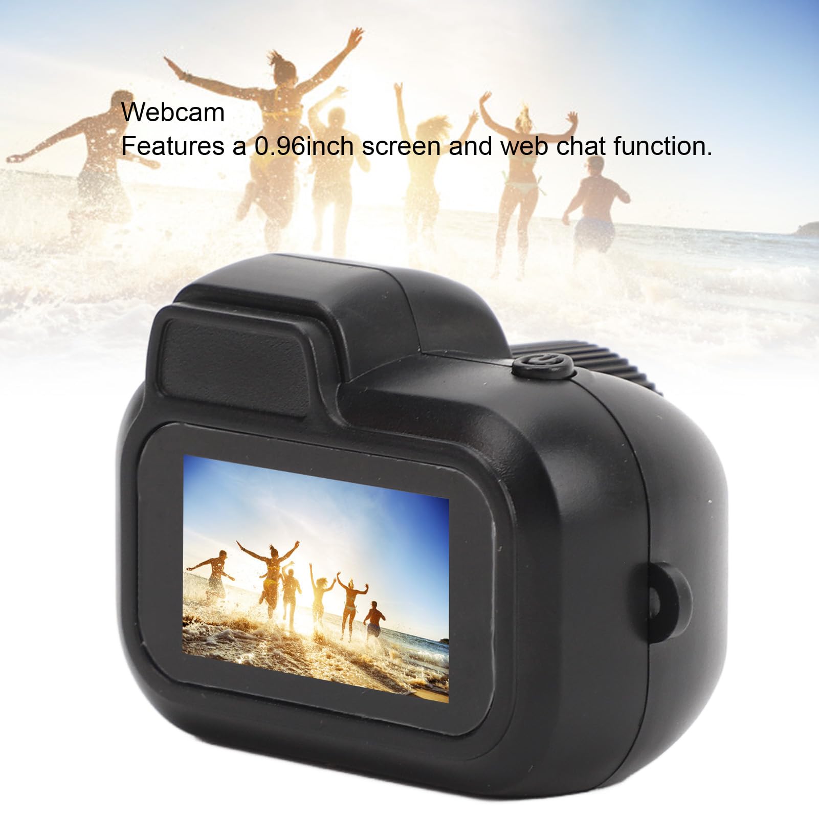 GOWENIC Micro DV Camera, 1080P HD Video Recorder with 0.96inch Screen, 30FPS 180mAh Tiny HD Video Recorder for Sports 4