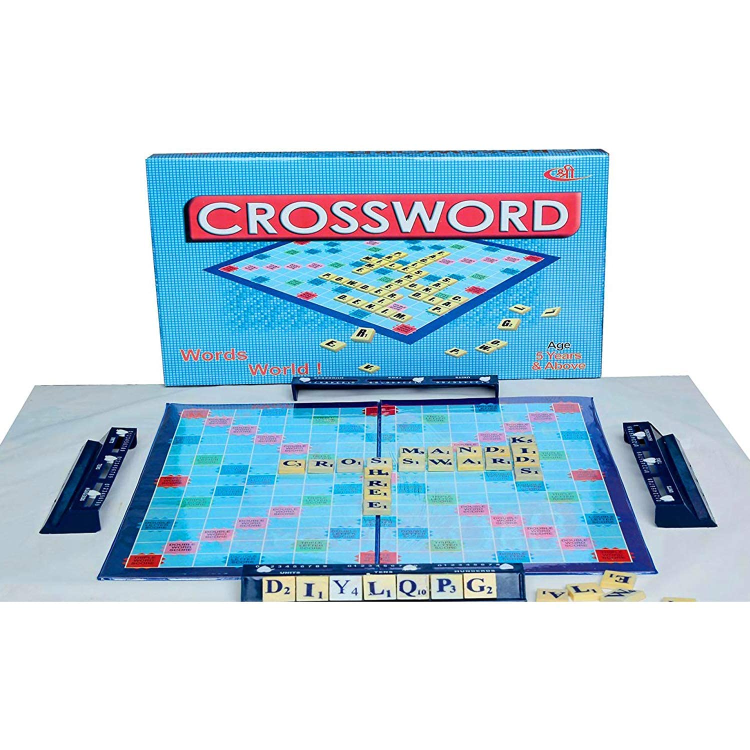 Funmet Scarbble Board Game Word-Game Cross Word Puzzles Game 3