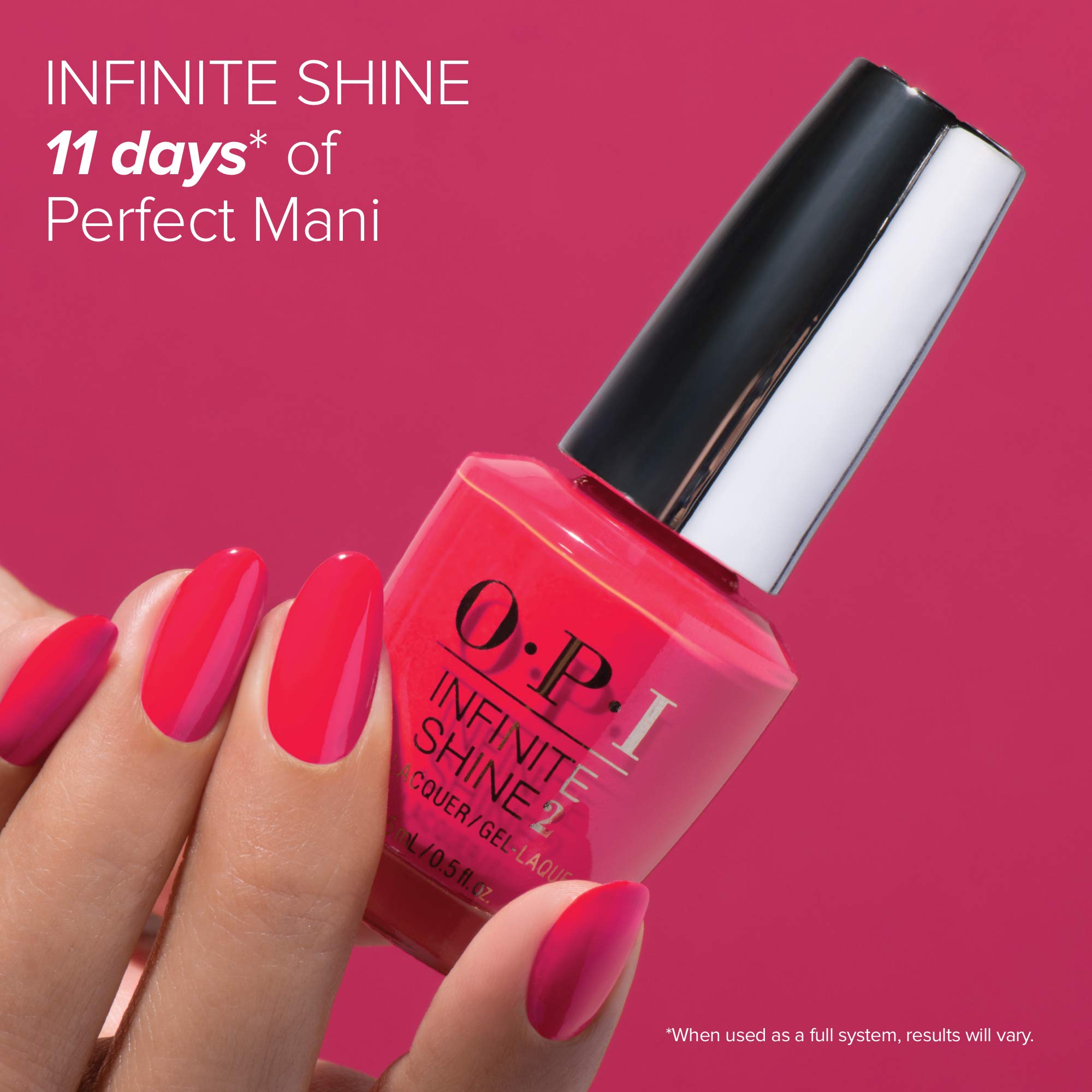 OPI Infinite Shine 2 Long-Wear Lacquer, Dutch Tulips, Pink Long-Lasting Nail Polish, 0.5 fl oz 5