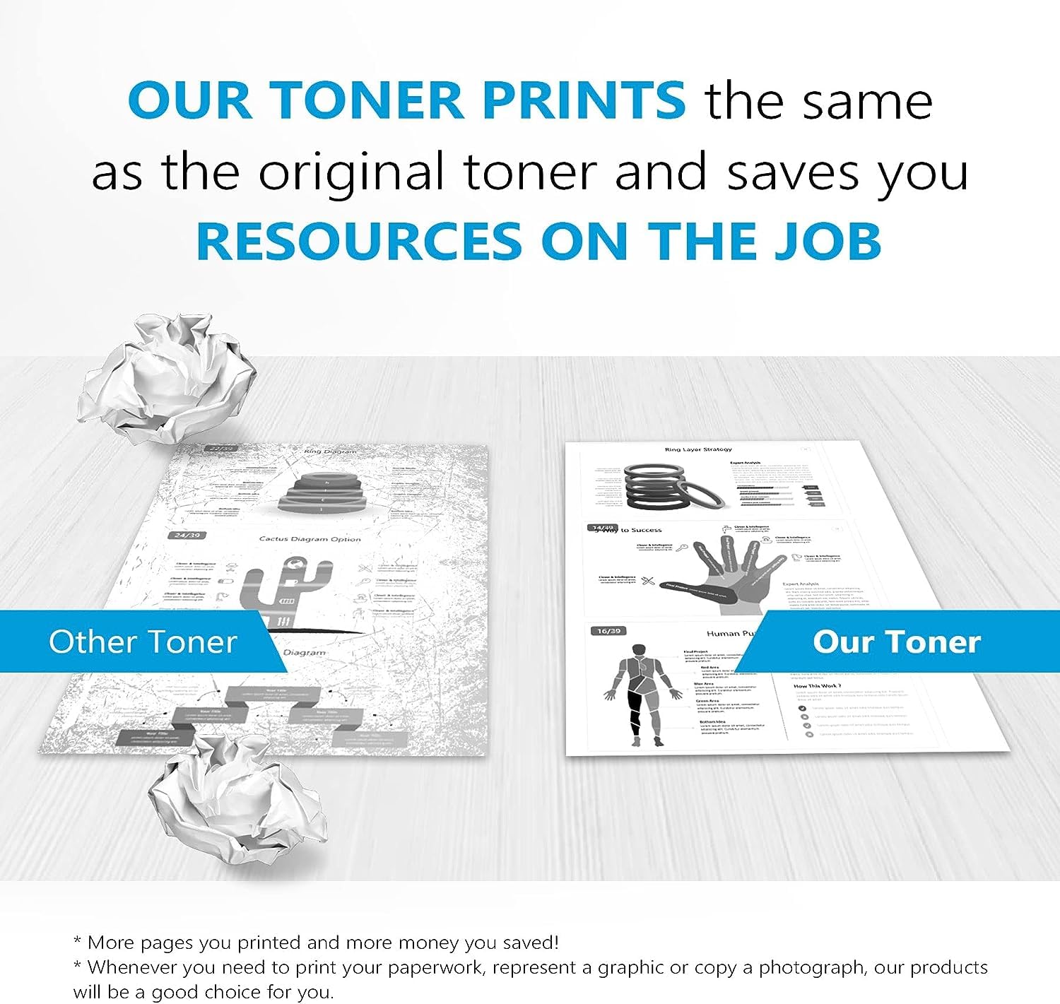 1-Pack Compatible High Capacity 501U 50F1U00 Imaging Waste Toner Container use for MS610dn MS610 MS510 MS510dn MS610de MS610dtn MS610dte Printer (Black) 6