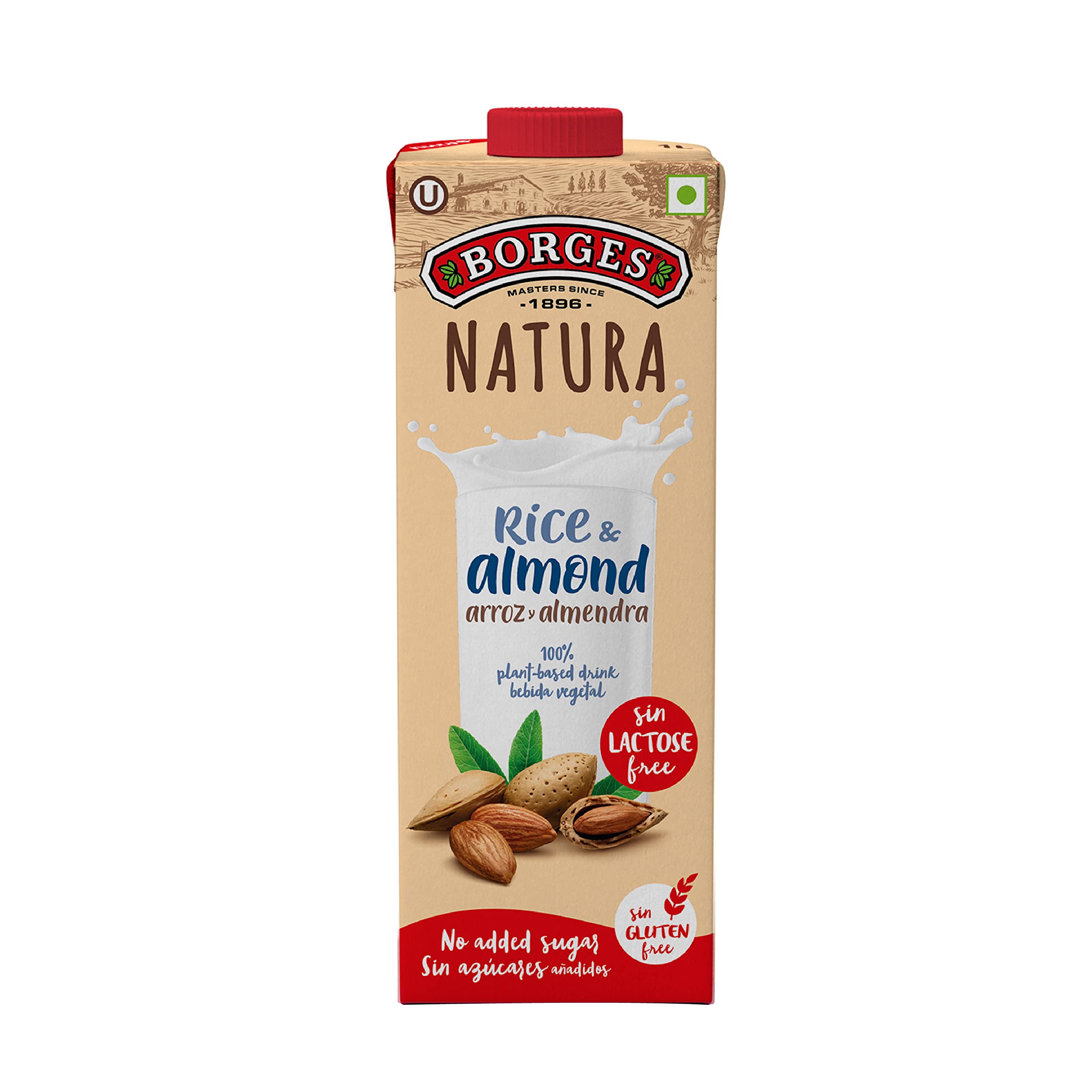 Borges Natura Rice & Almond Drink, Pack of 2 3