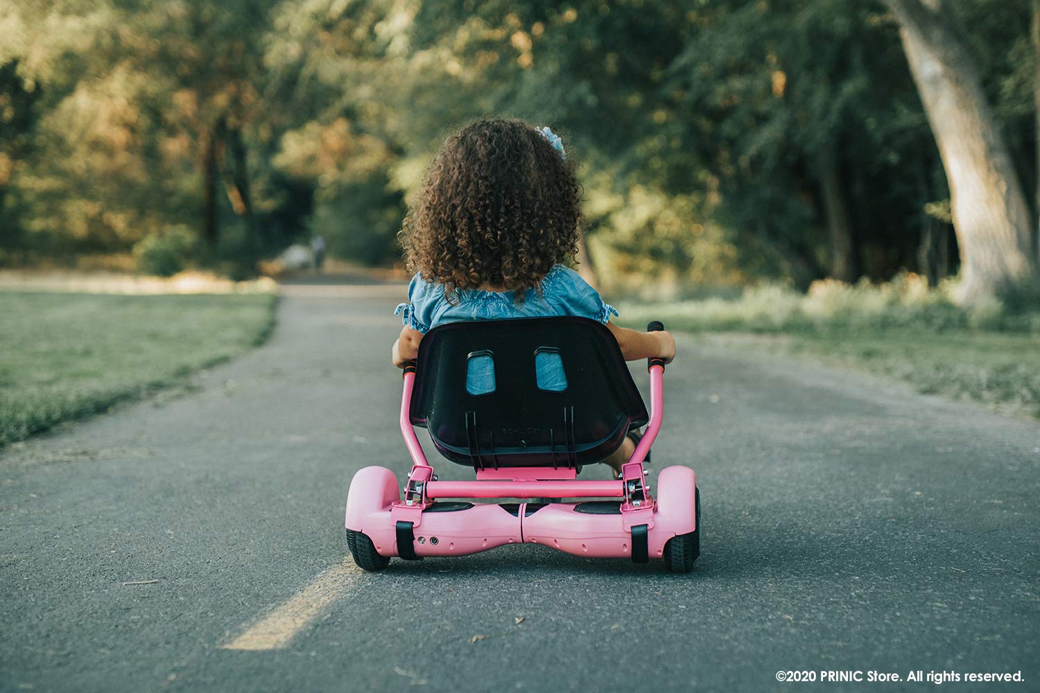 Hoverboard Seat Attachment Accessories Go Kart Conversion Kit, Transforming Self Balancing Scooter into Go-Kart, Adjustable Frame, Suitable All Ages & Heights, Compatible for 6.5'' 8'' 10'' (Jar) 6