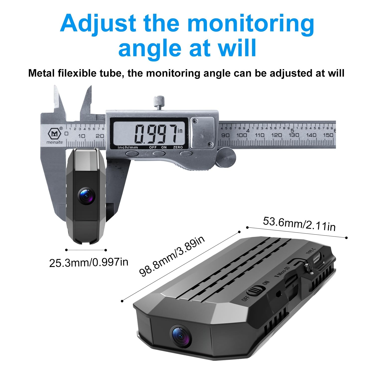 2026 Mini 4G LTE Cellular Wireless Camera,SIM Inserted,4KHD with Video Recording Live Feed,3000mAh Larger Battery Capacity,No WiFi Camera with 160° Wide-Angle View,Color Night Vision,AOV Low-Power 4